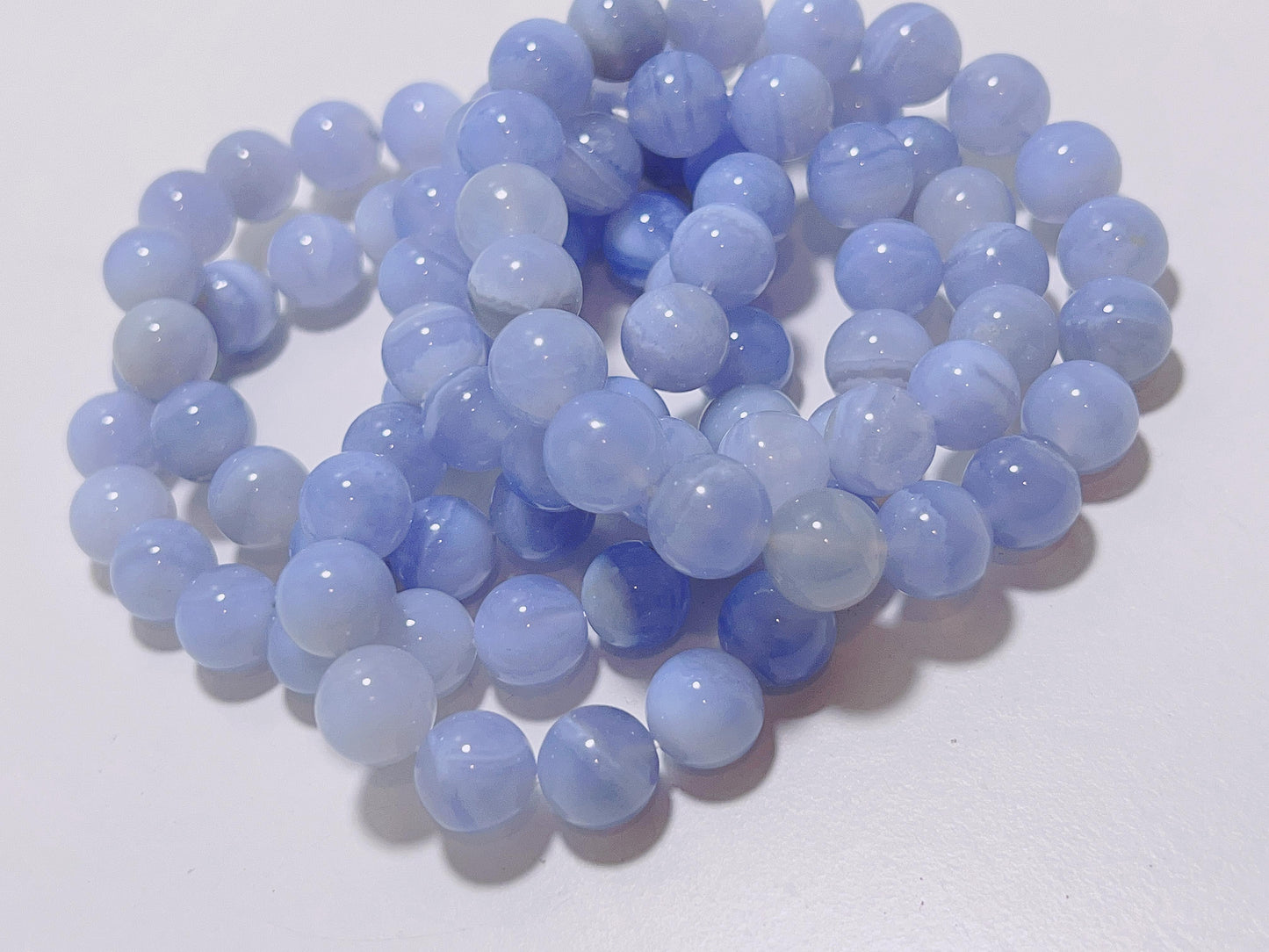 Blue Lace Agate Bracelet 11m