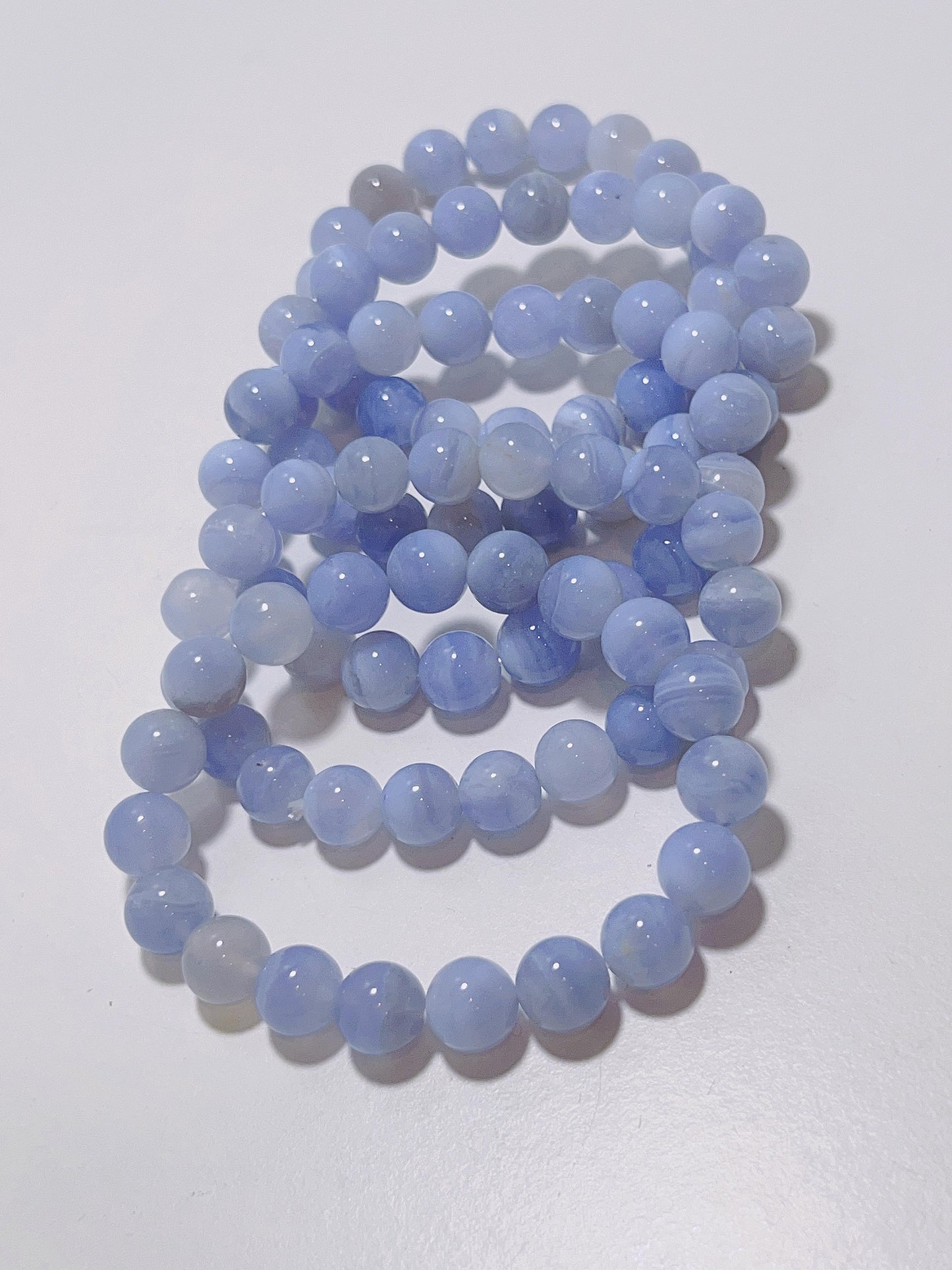 Blue Lace Agate Bracelet 11m