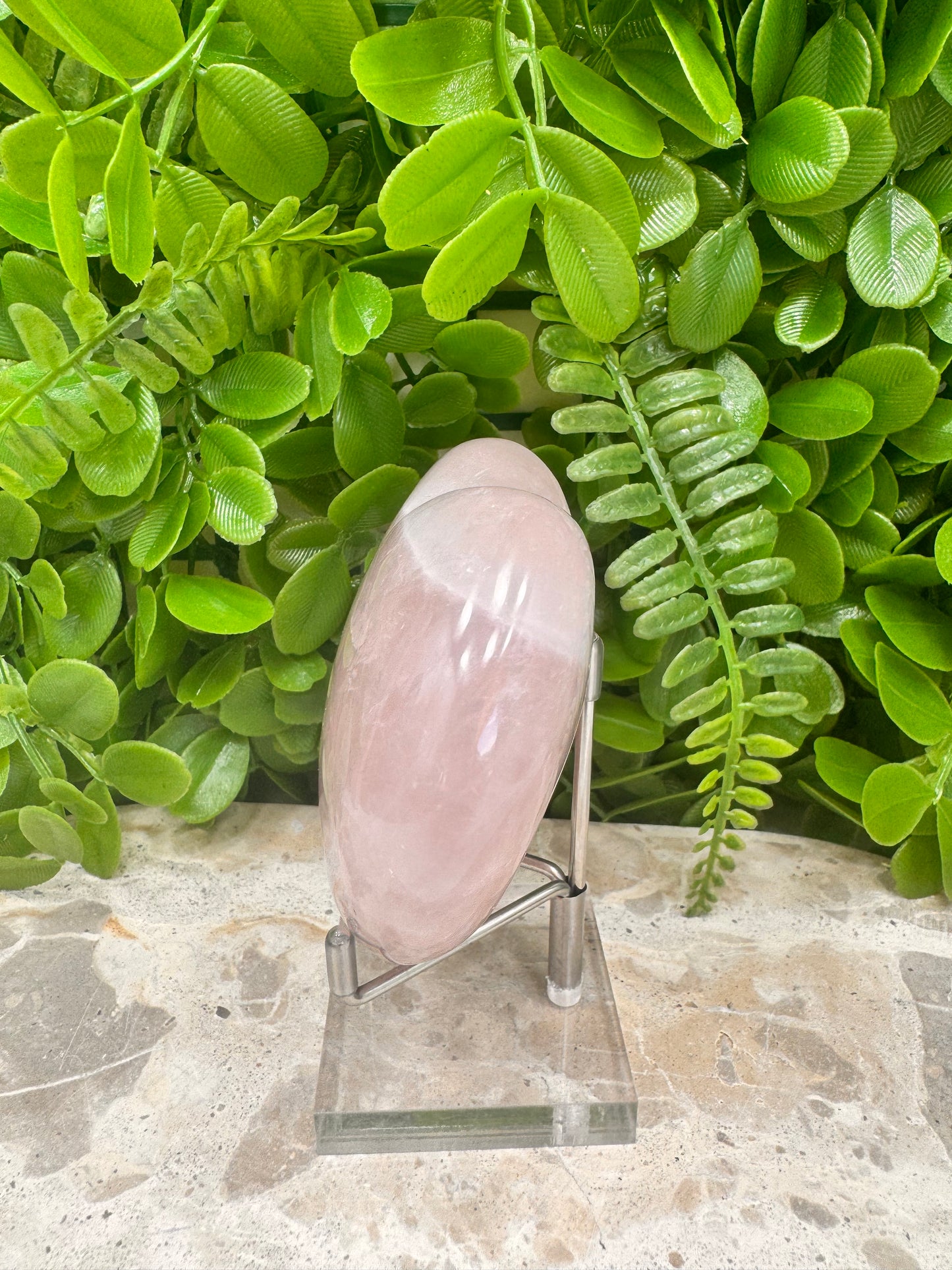 Rose Quartz Heart 362g