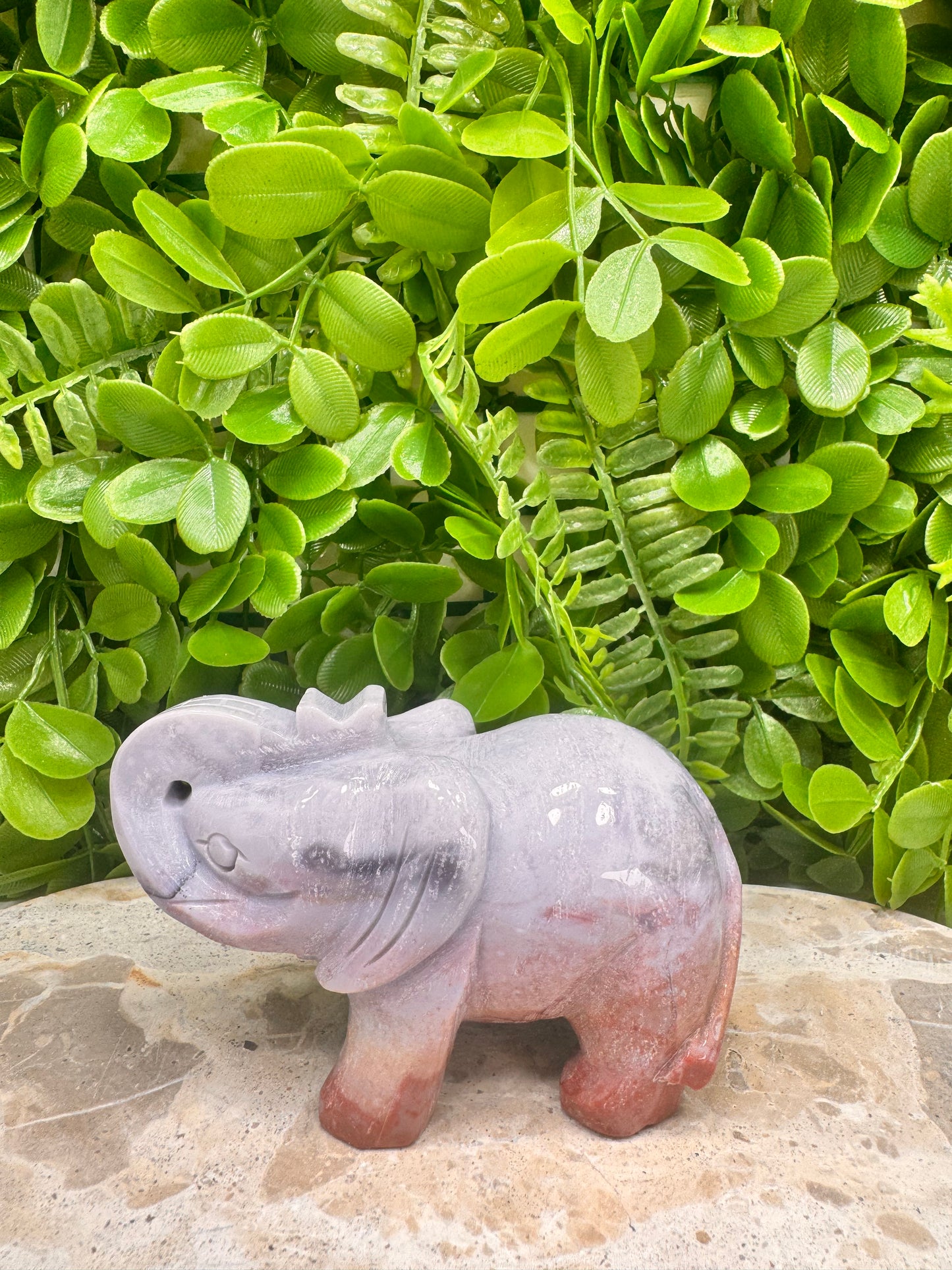 Ocean Jasper Elephant 442g