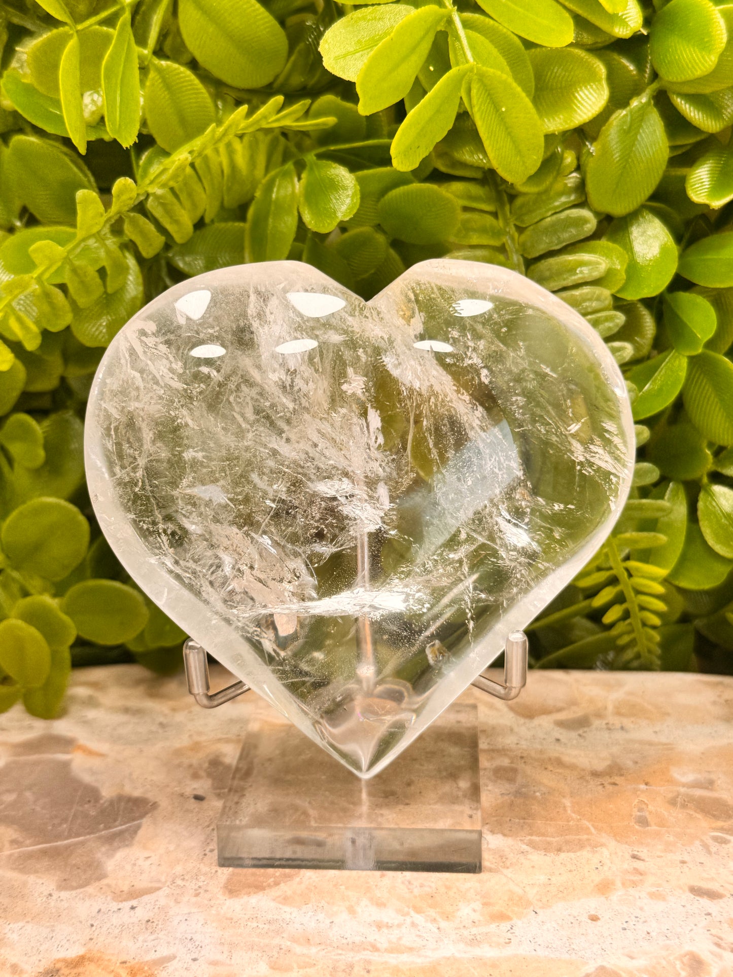 Clear Quartz Heart 460g