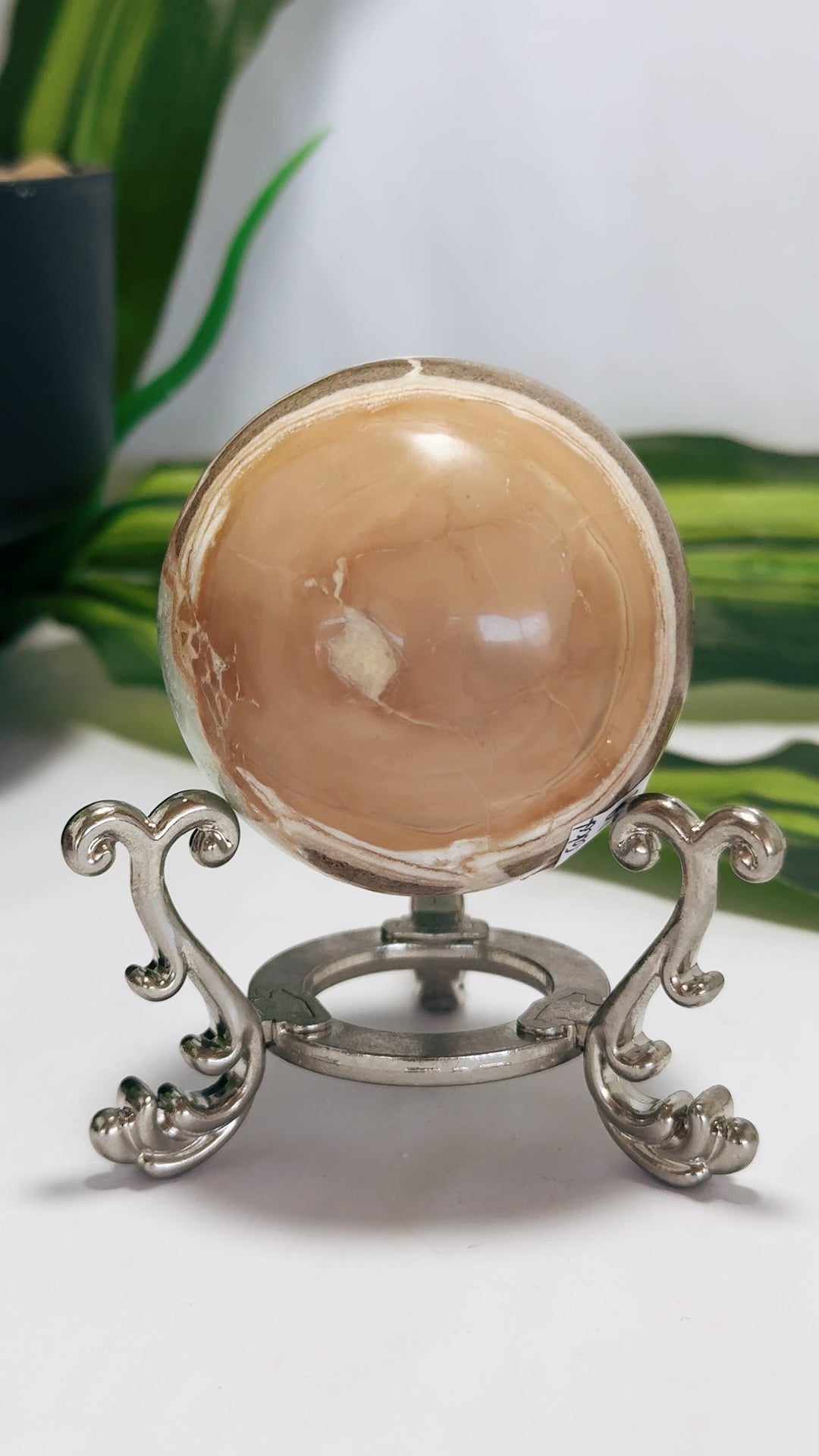 Caribbean Calcite Sphere 256g