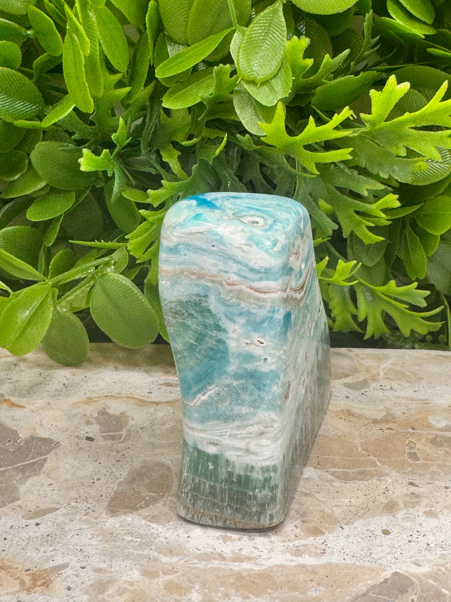 Aragonite with Smithsonite Freeform 214g