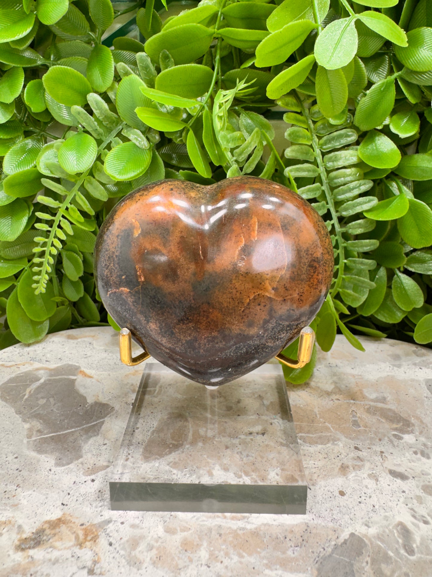 Ocean Jasper Heart 250g
