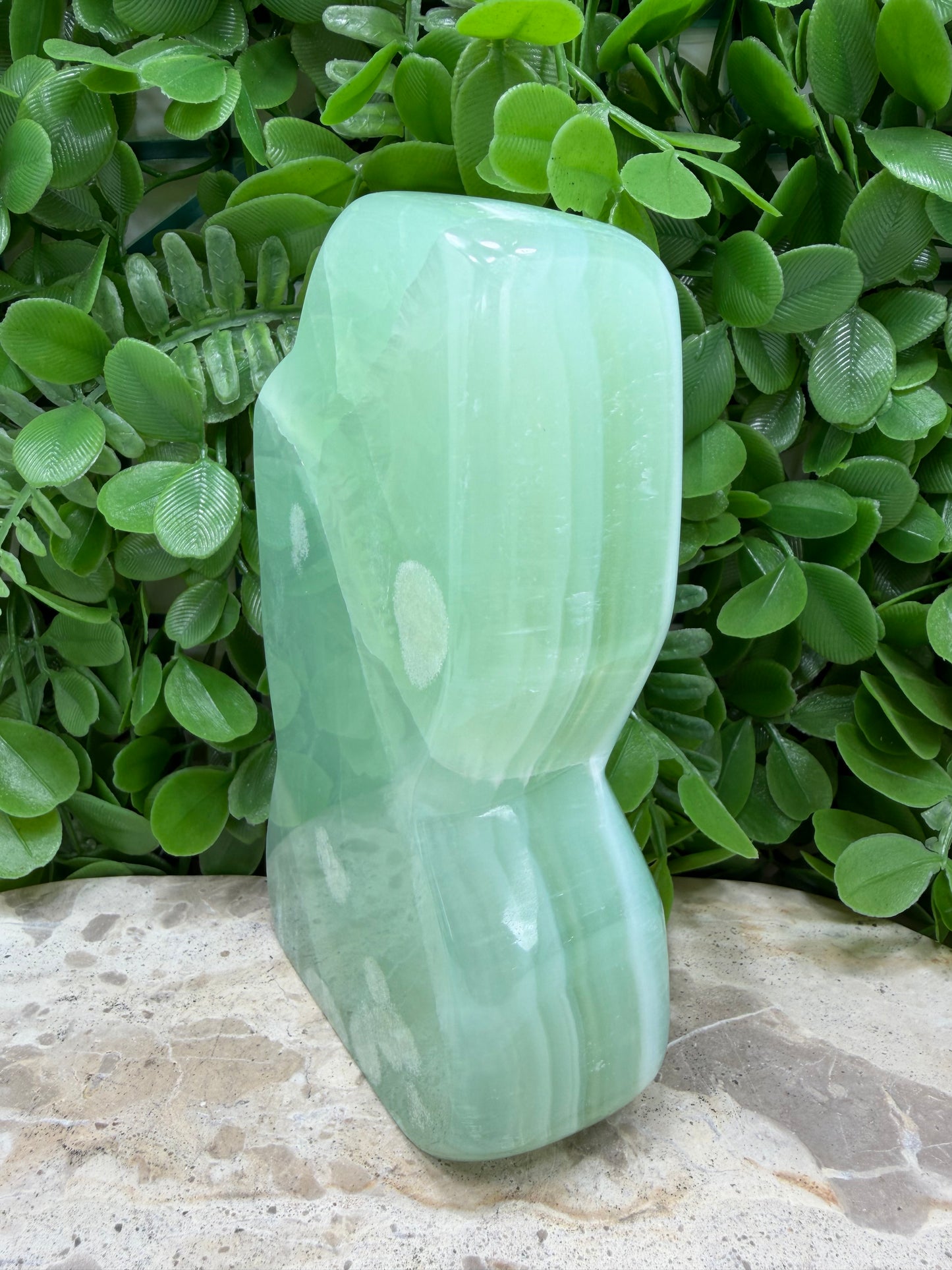 Pistachio Calcite Freeform 1212g