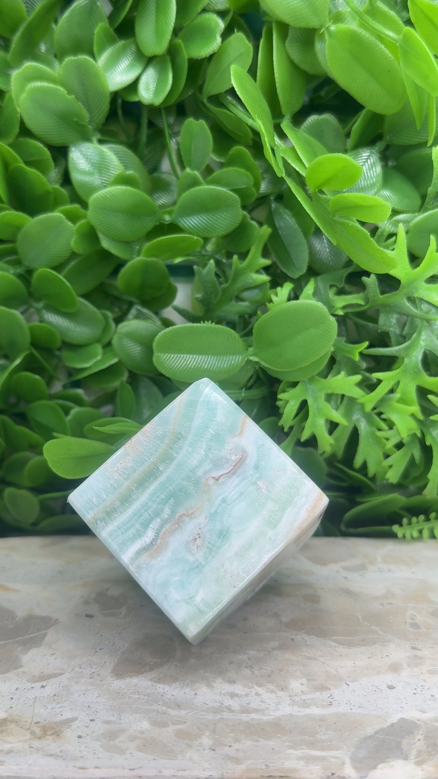 Caribbean Calcite Cube 304g