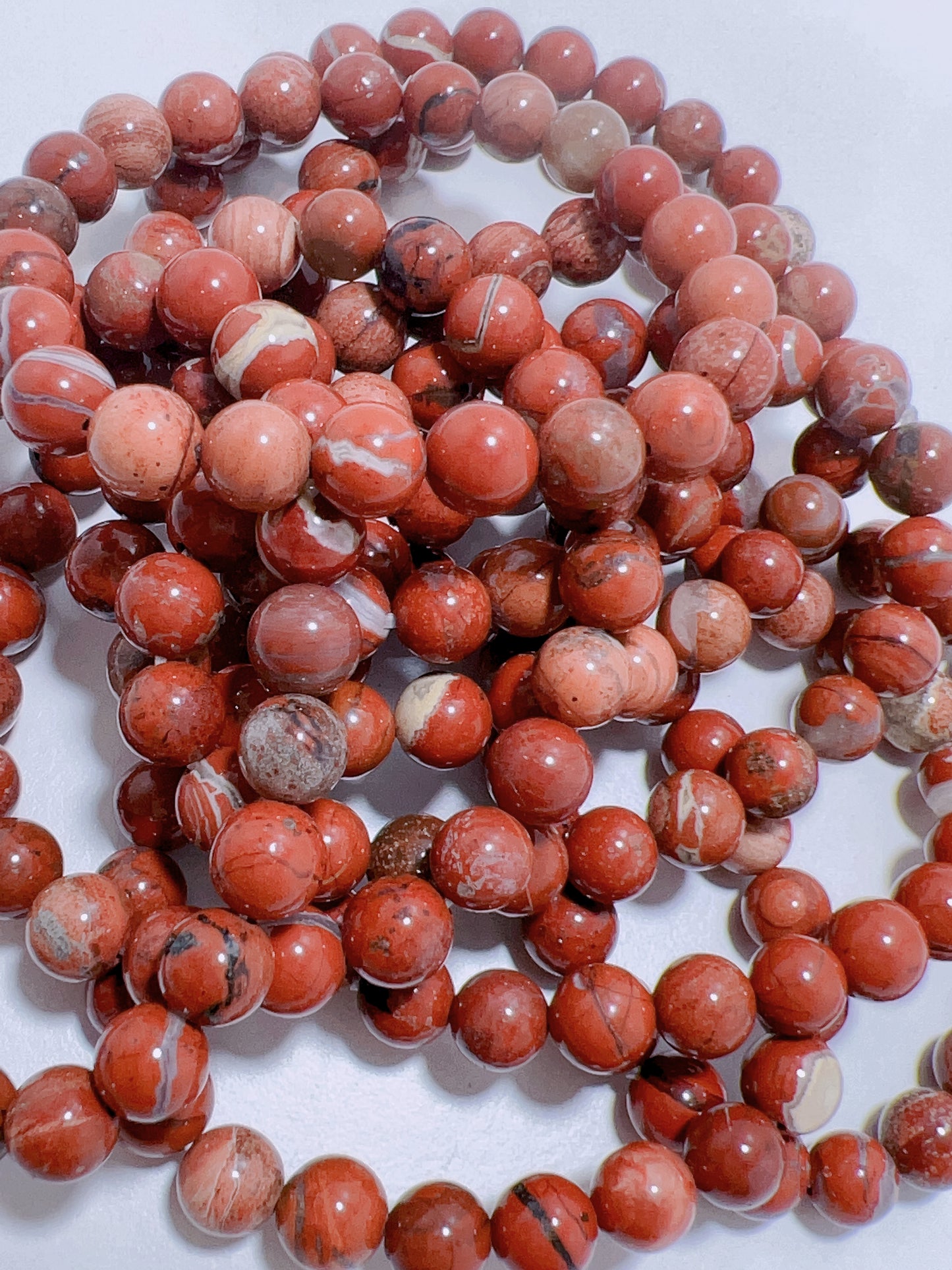 Red Jasper Bracelet 8mm