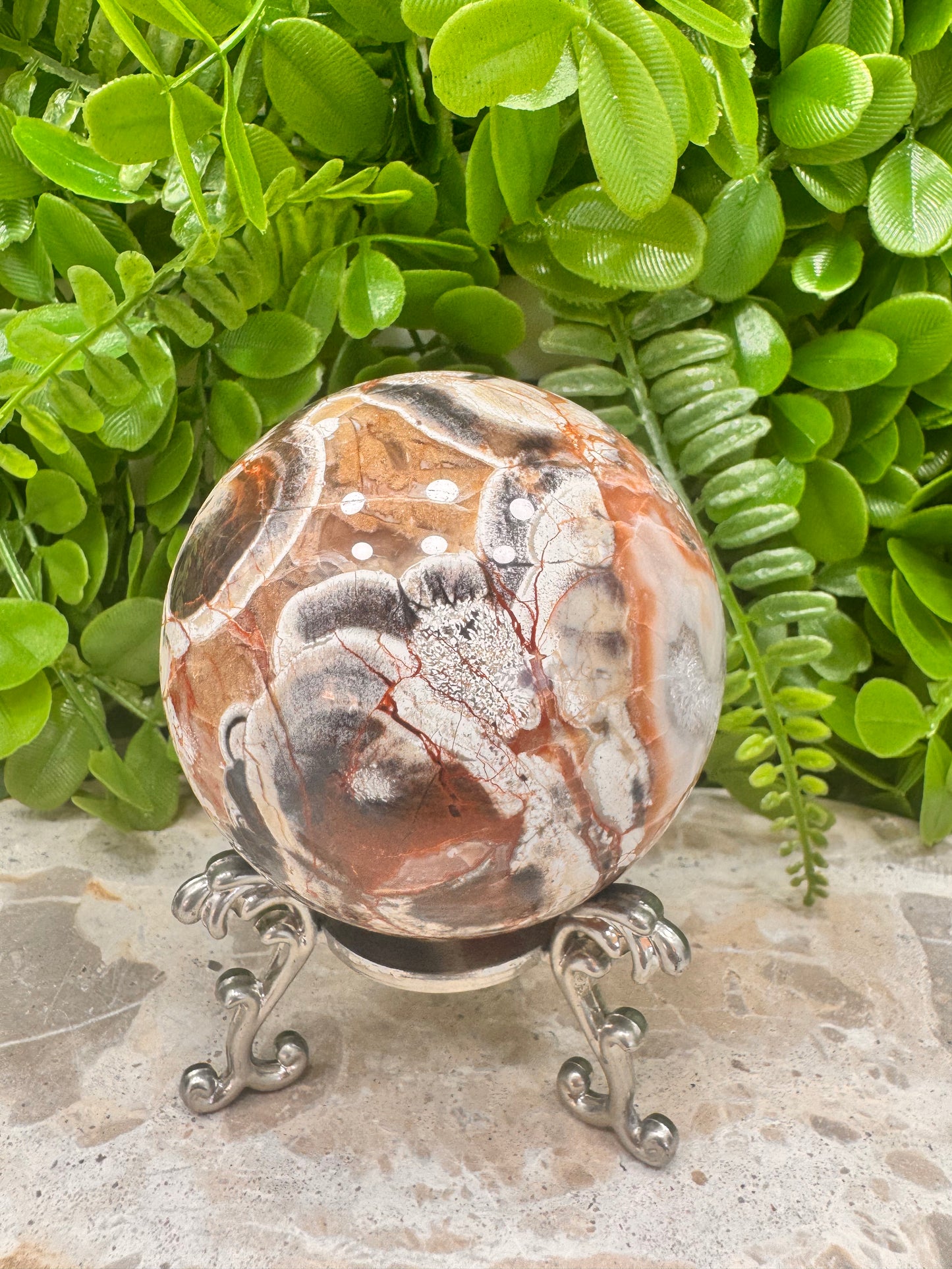 Indonesian Jasper Sphere 544g