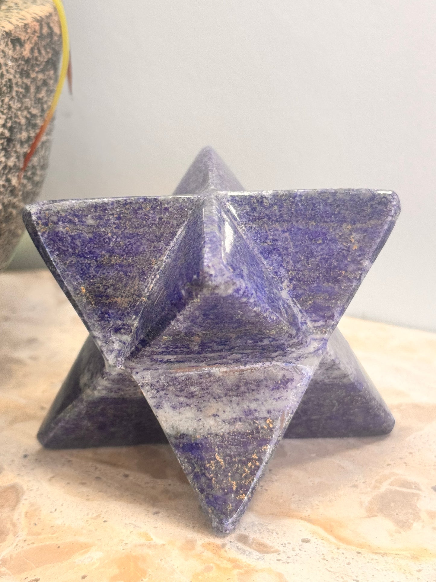 Lapis Lazuli Merkaba 258g