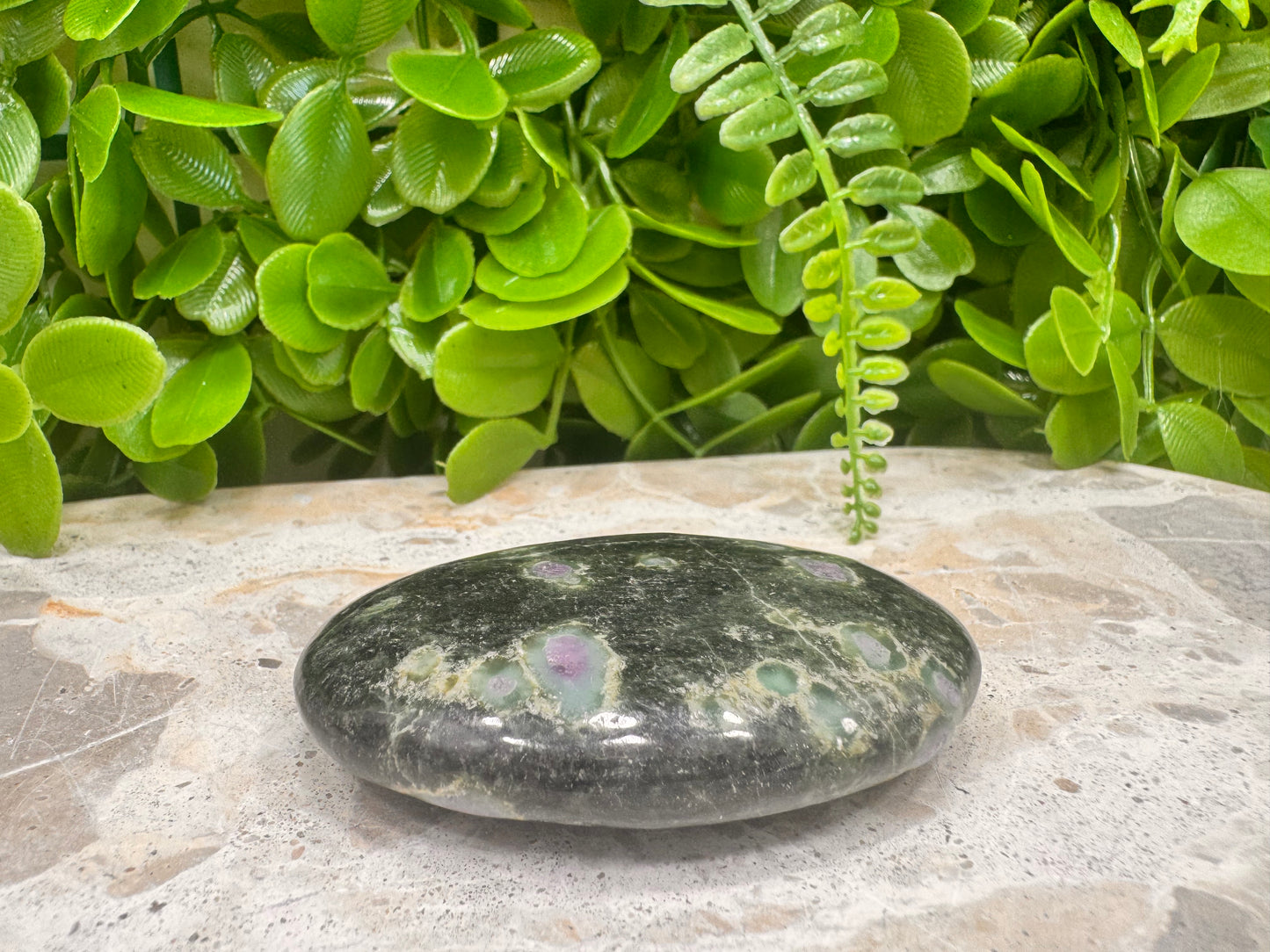 Ruby Specimen Palm Stone 98g