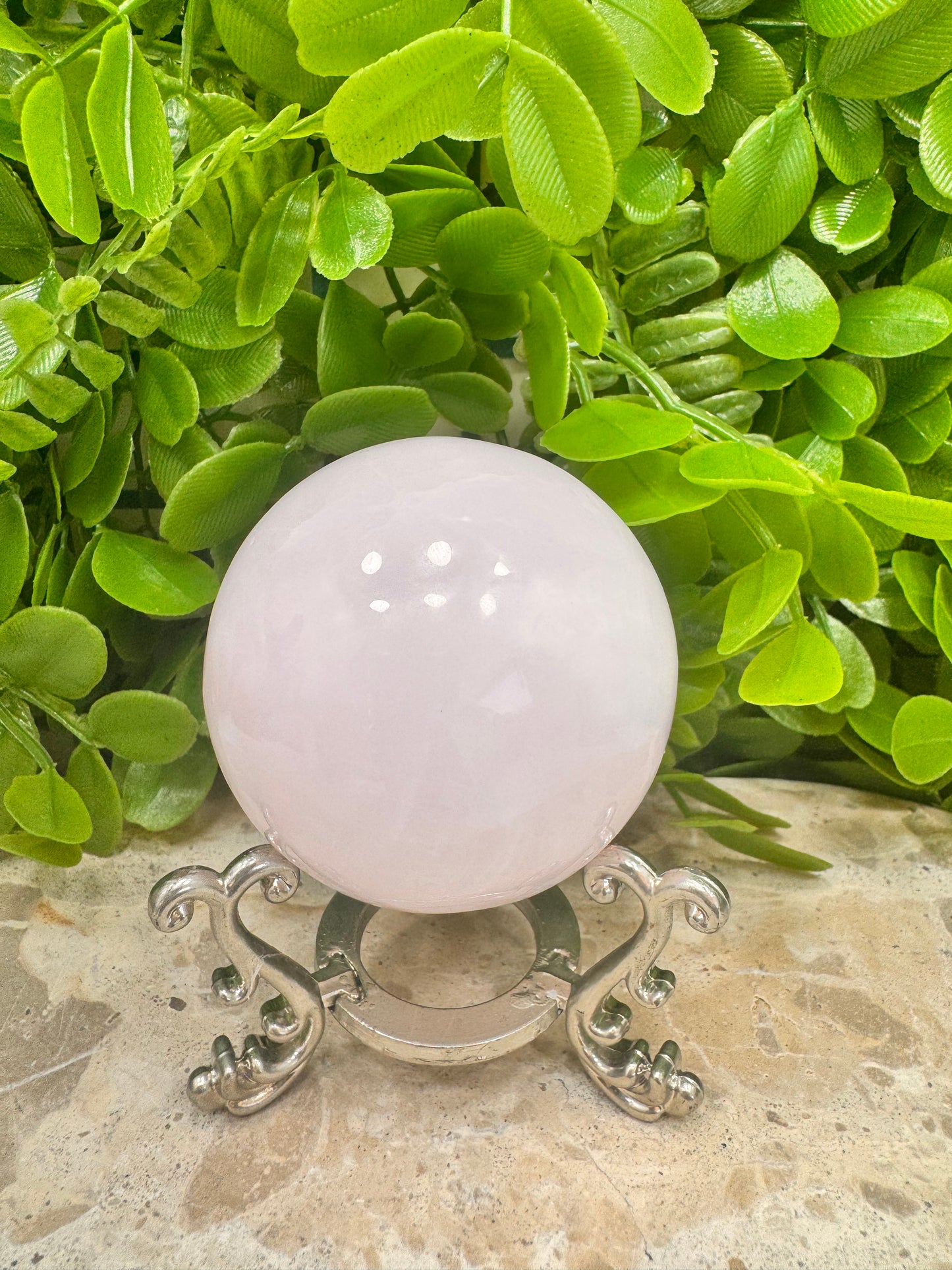 Pink Mangano Sphere 318g