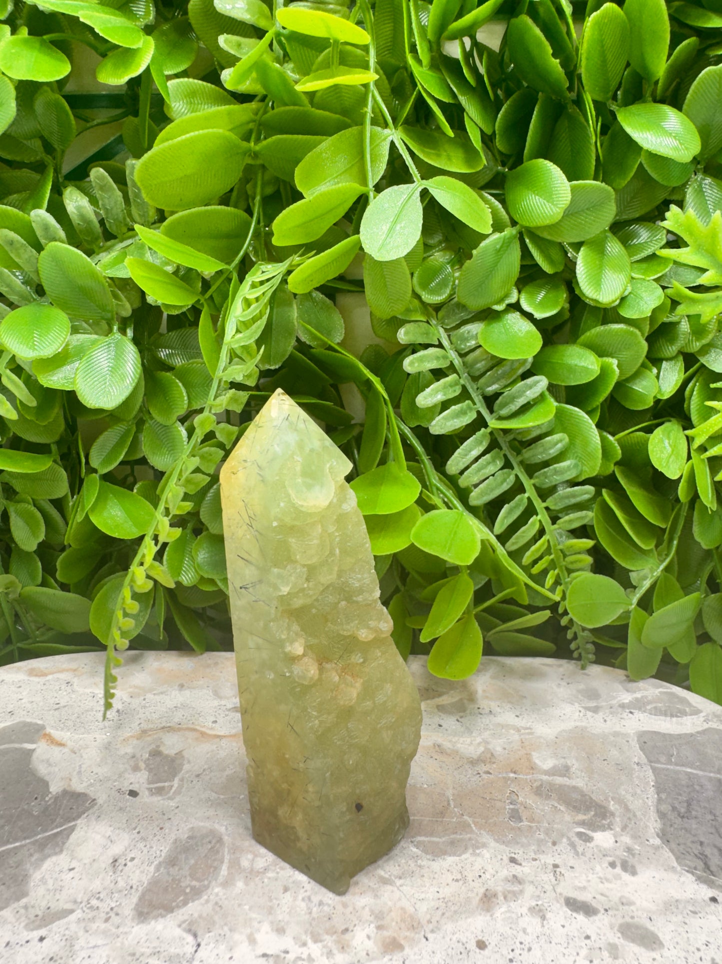 Prehnite Point Freeform 136g