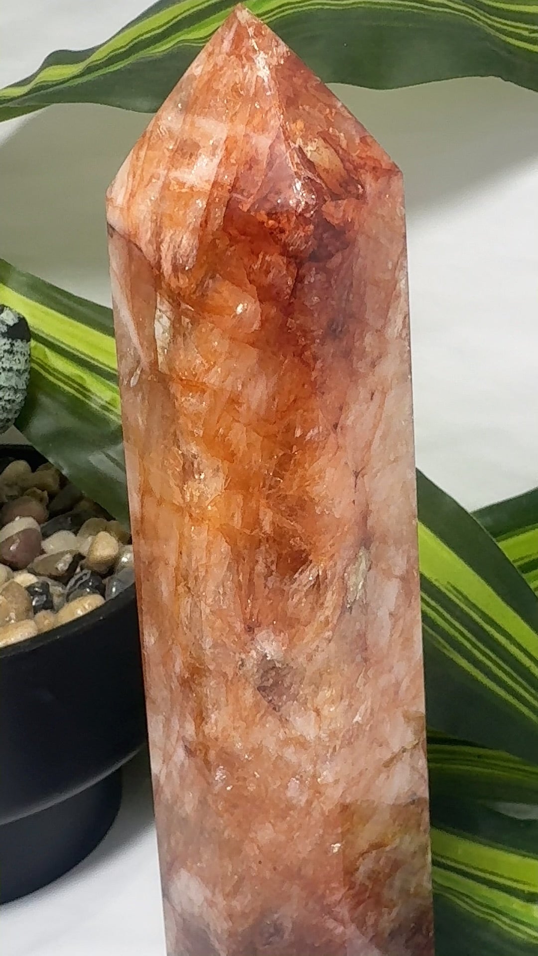 Fire Quartz with Golden Healer Tower 994g