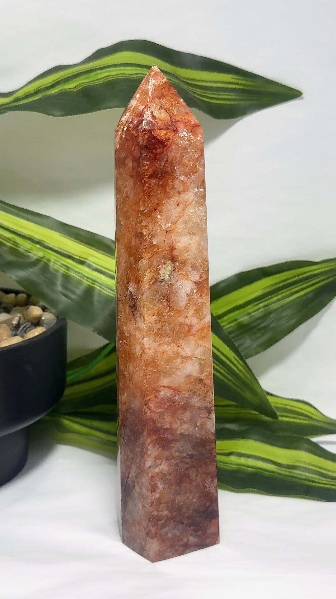 Fire Quartz with Golden Healer Tower 994g