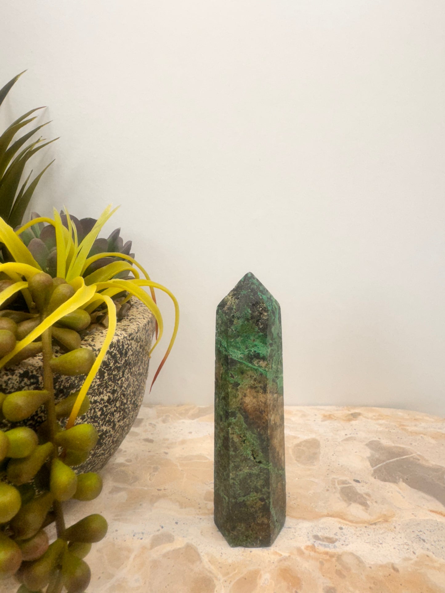 Chrysocolla Tower 123g
