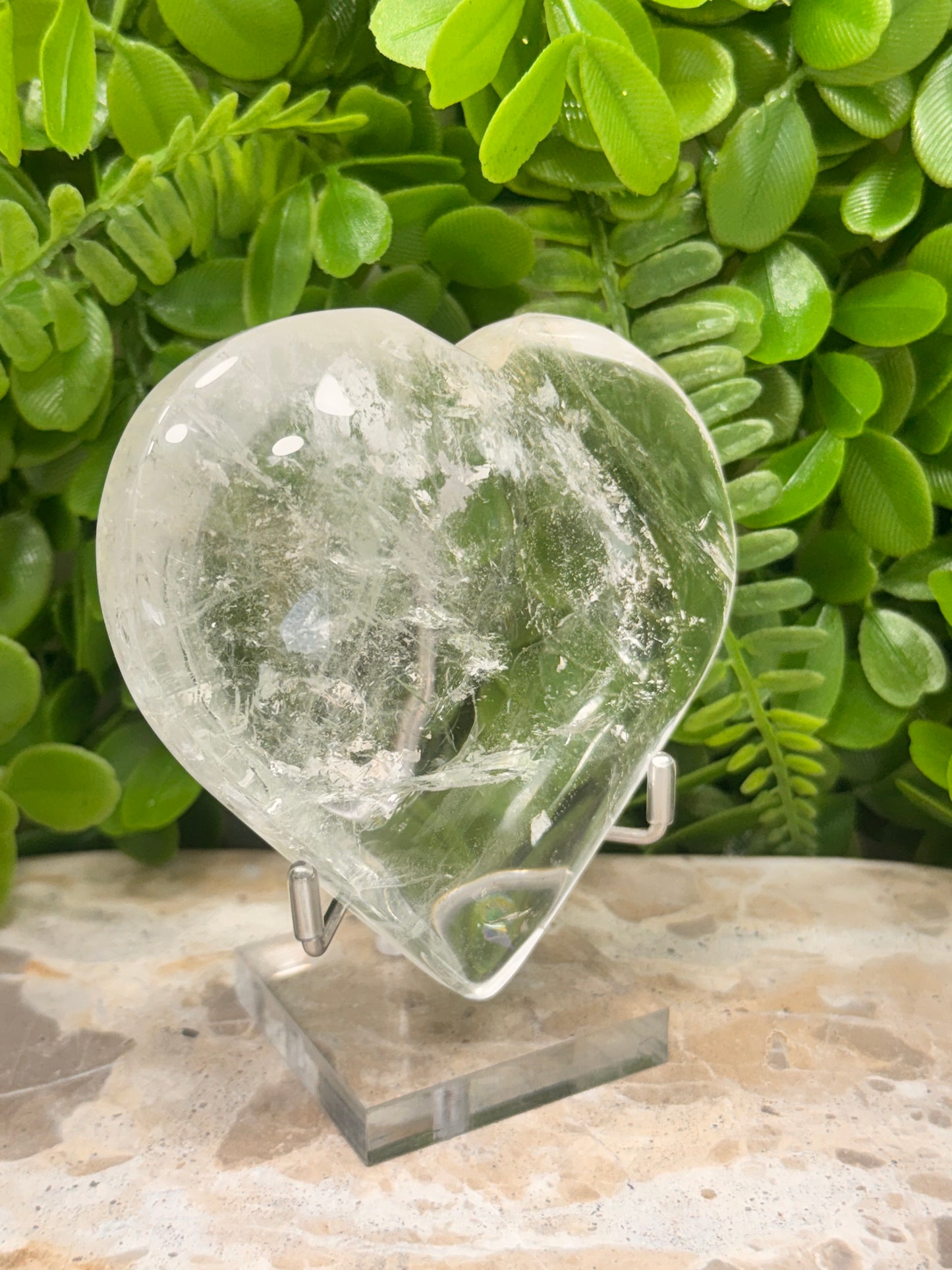 Clear Quartz Heart 460g