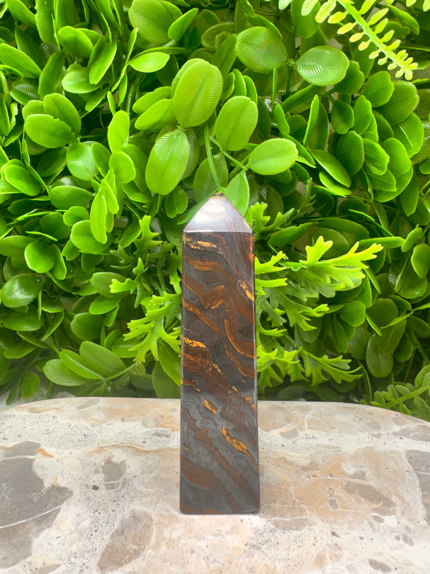 Tiger Eye/Tiger Iron Tower 274g