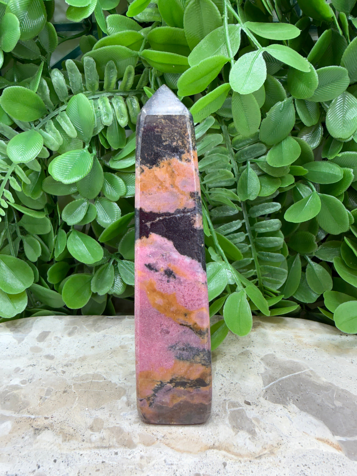 Rhodonite Tower 320g
