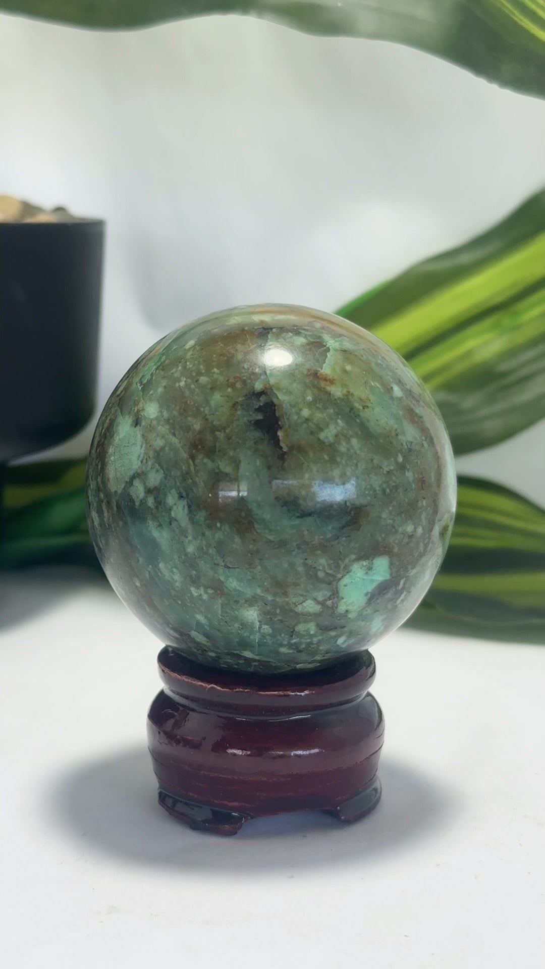 Turquoise Sphere 342g
