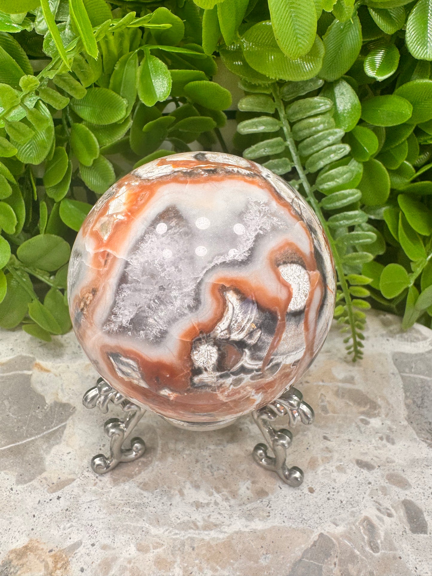 Indonesian Jasper Sphere 544g