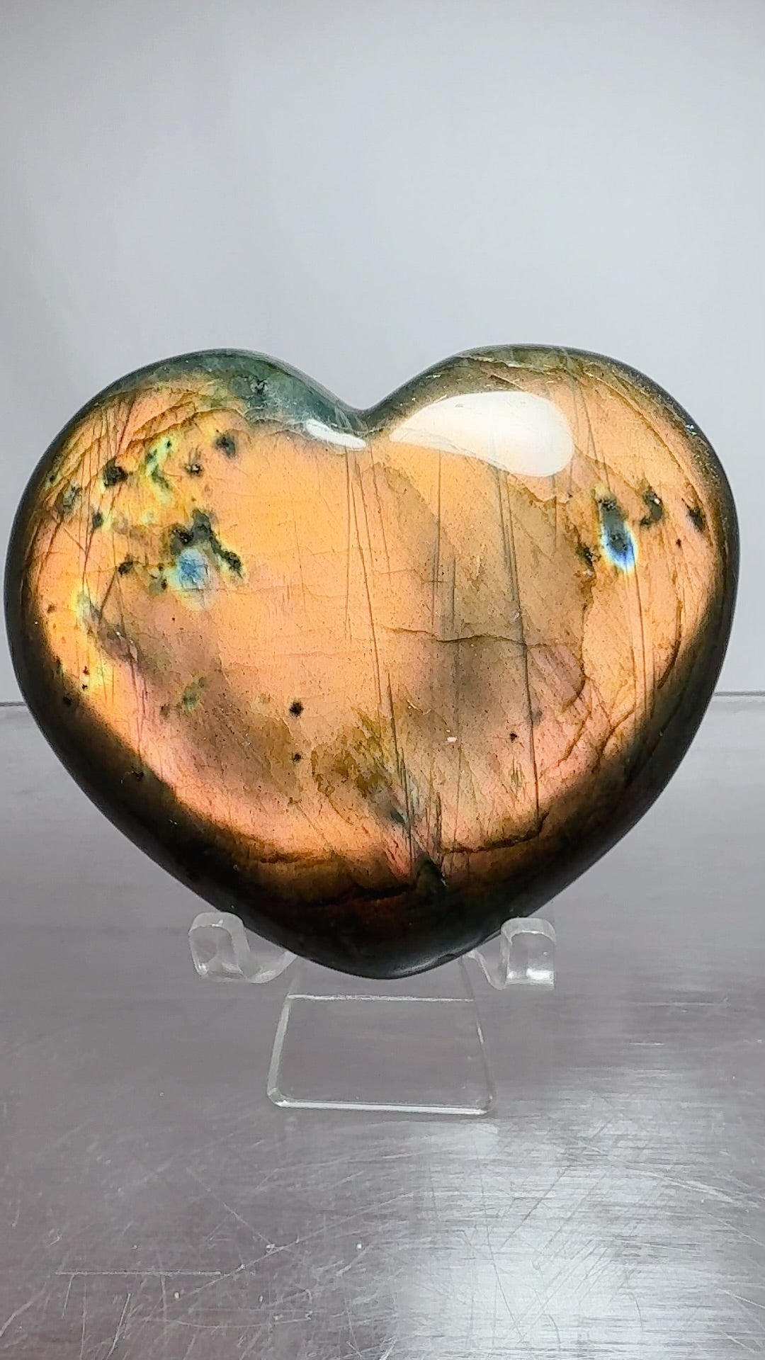 Labradorite Heart 306g