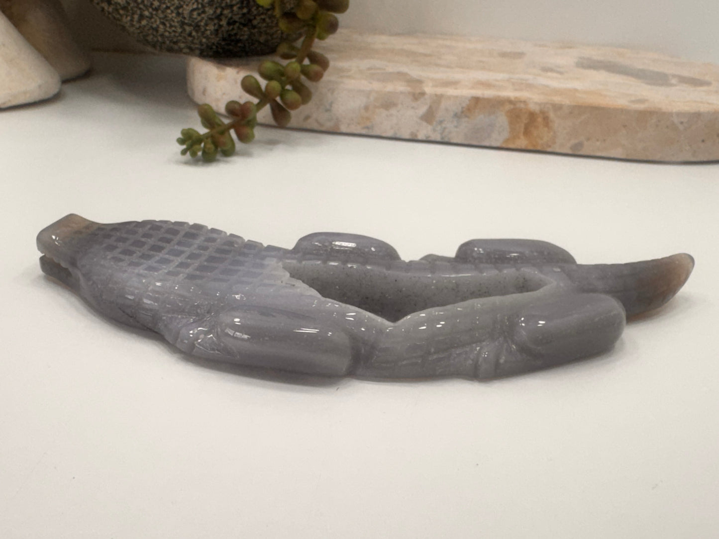 Agate Crocodile 143g
