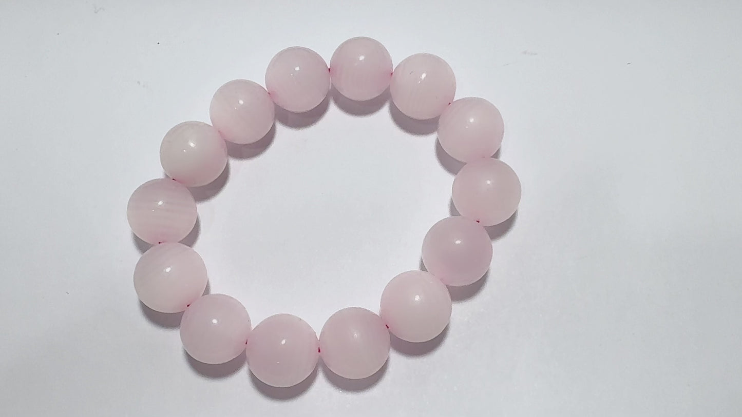Pink Mangano Bracelets 13mm