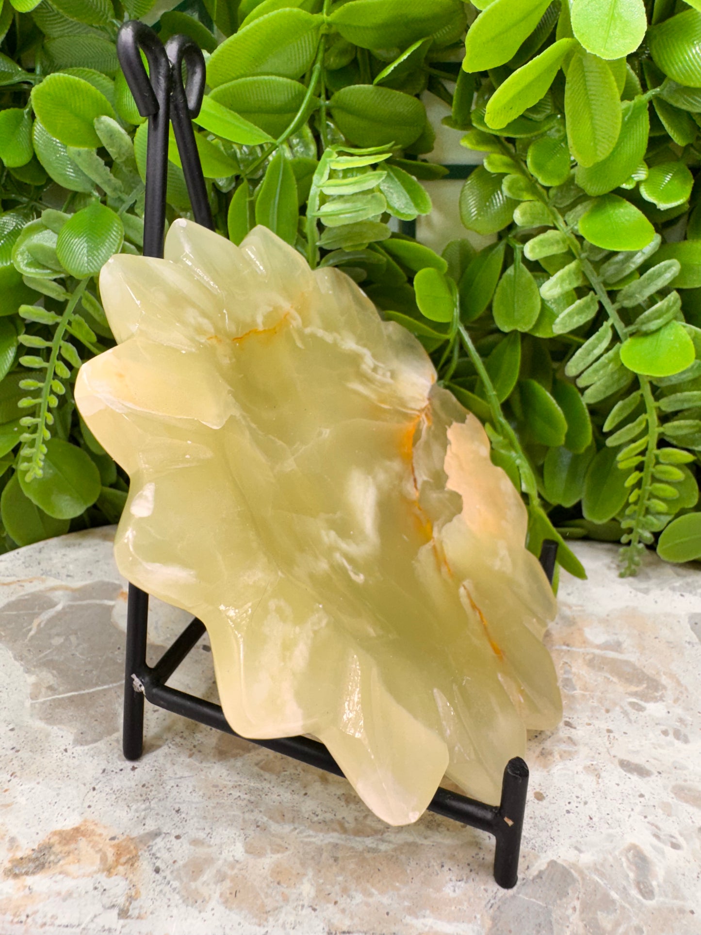Green Banded Onyx Sunflower 452g