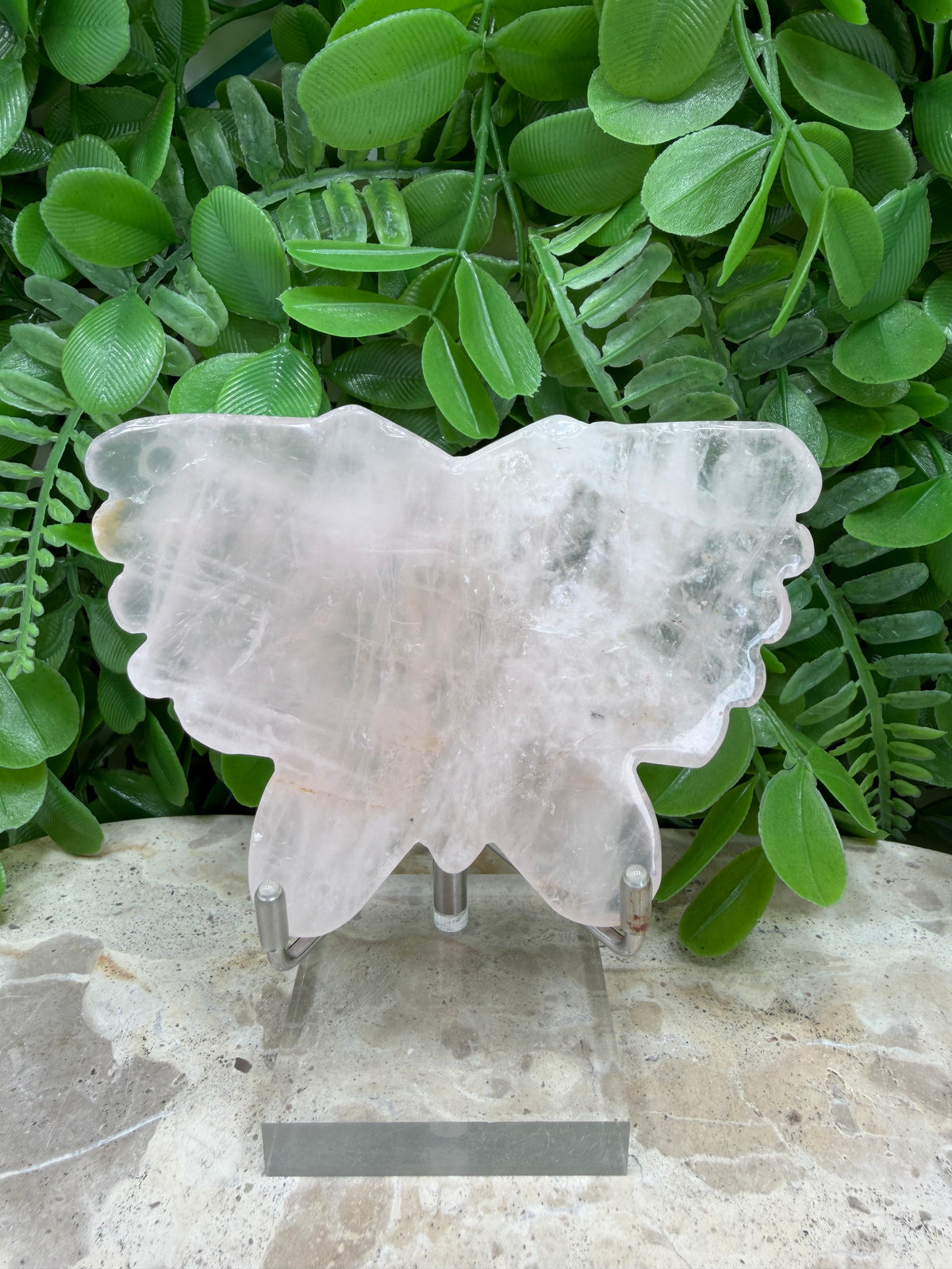 Rose Quartz Butterfly | Love • Compassion • Healing