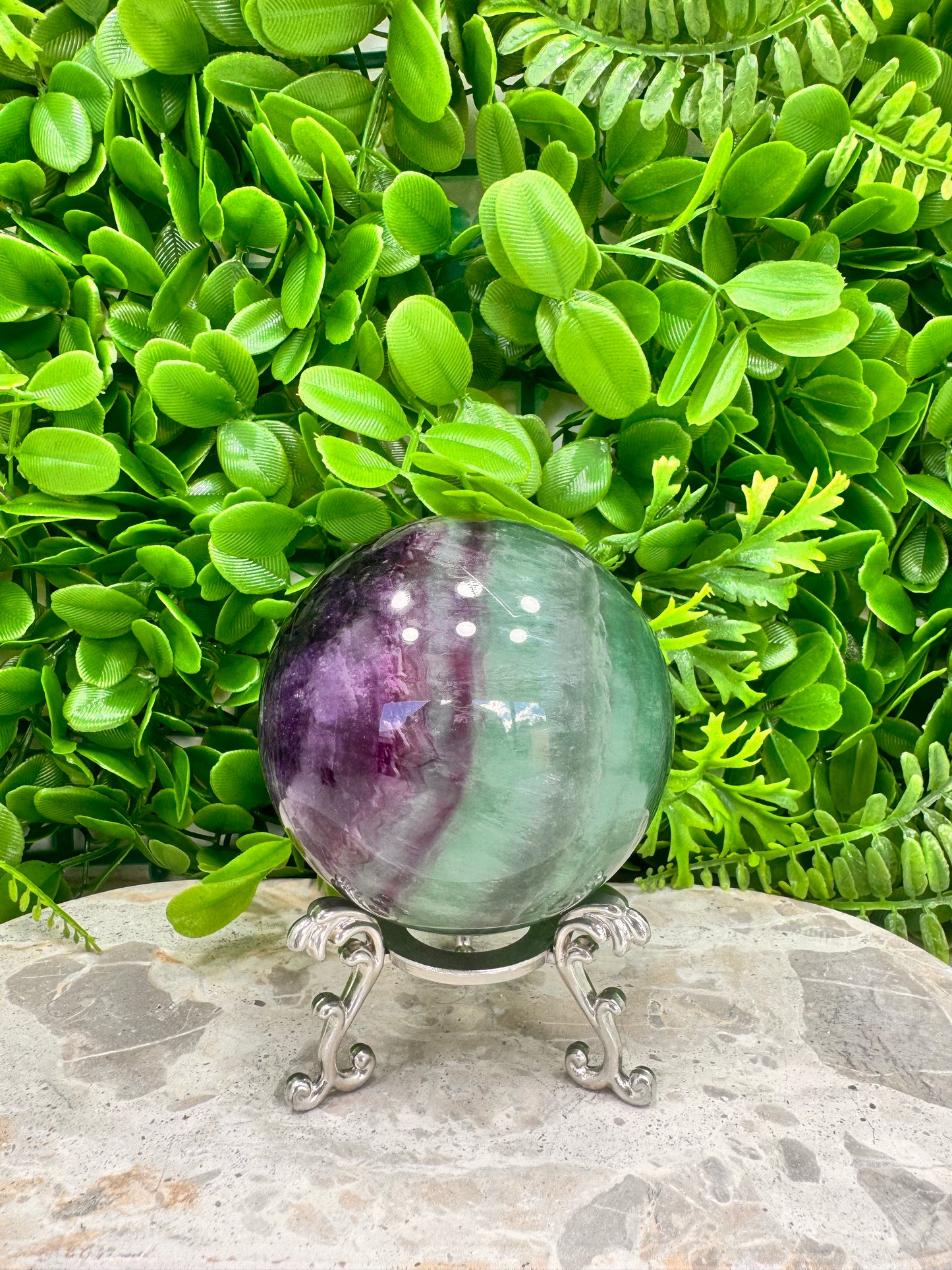 Fluorite Sphere 932g