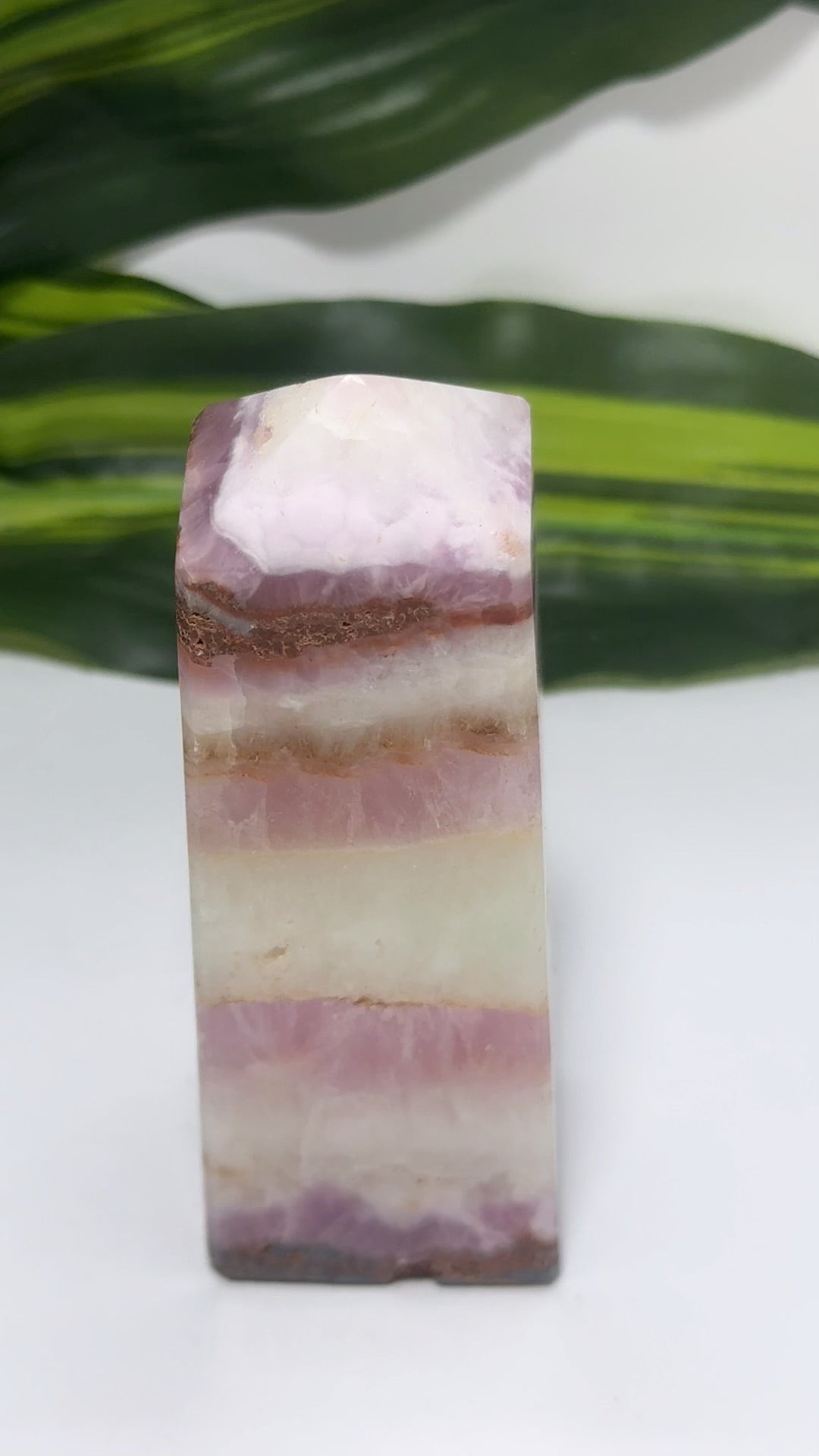 Pink Aragonite Tower 274g