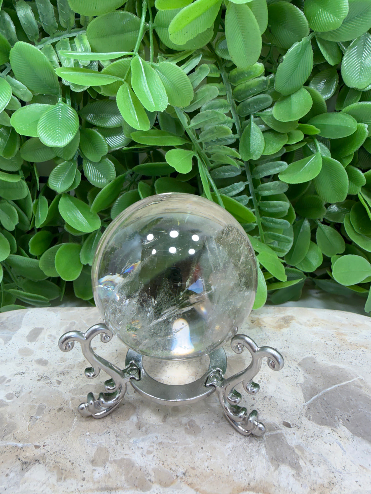 Smokey Quartz Sphere 242g| Grounding • Protection • Calm