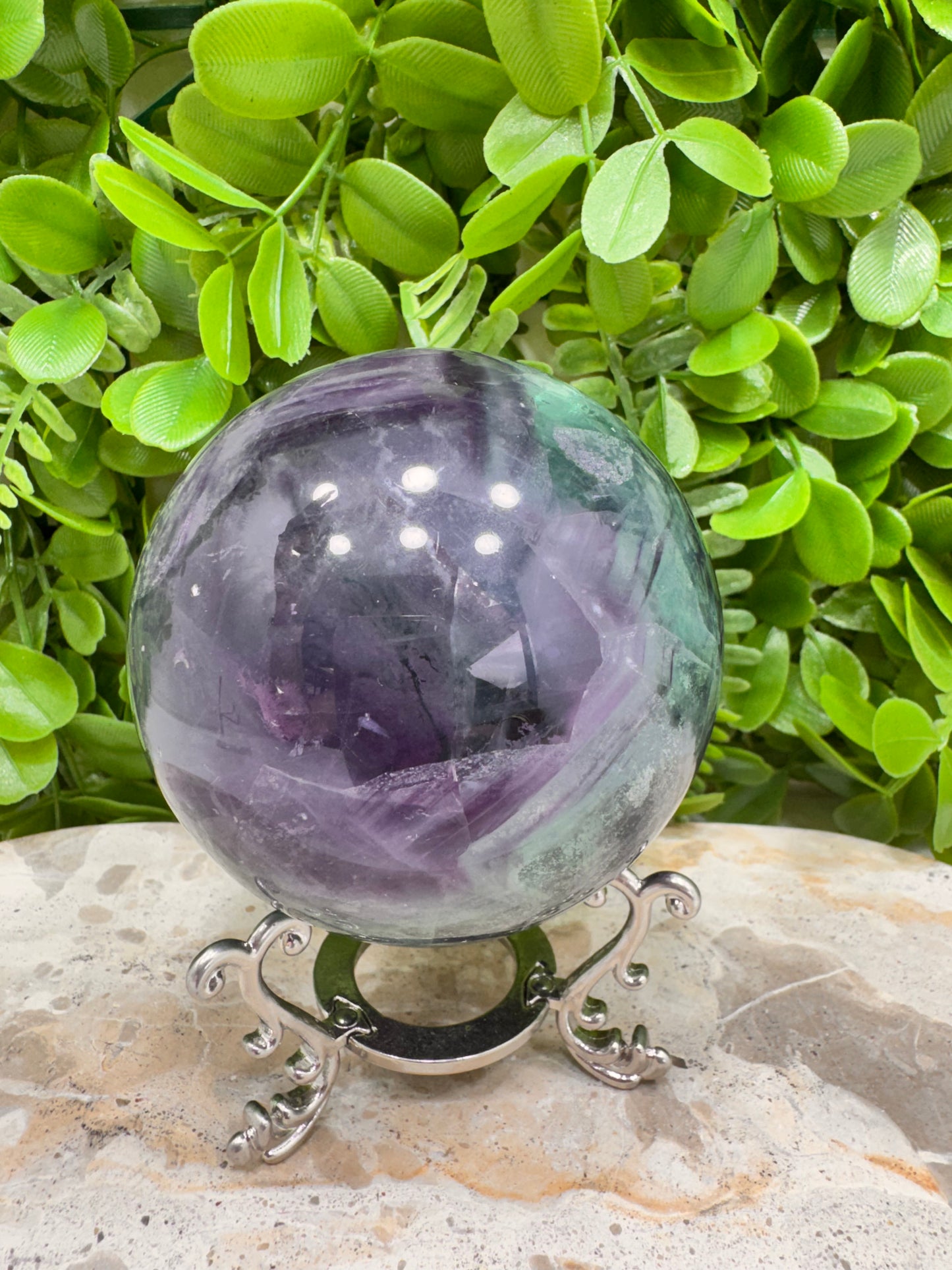 Fluorite Sphere 850g
