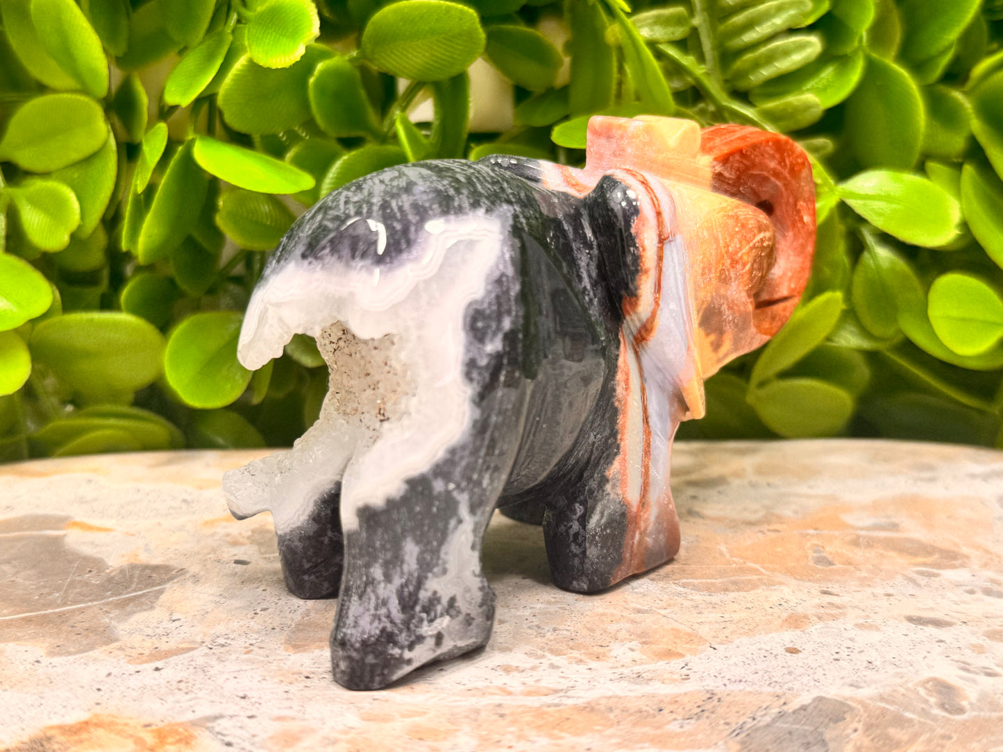 Ocean Jasper Elephant 362g