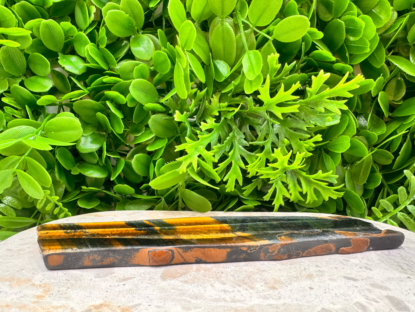 Yellow / Blue Tigers Eye Slab 208g