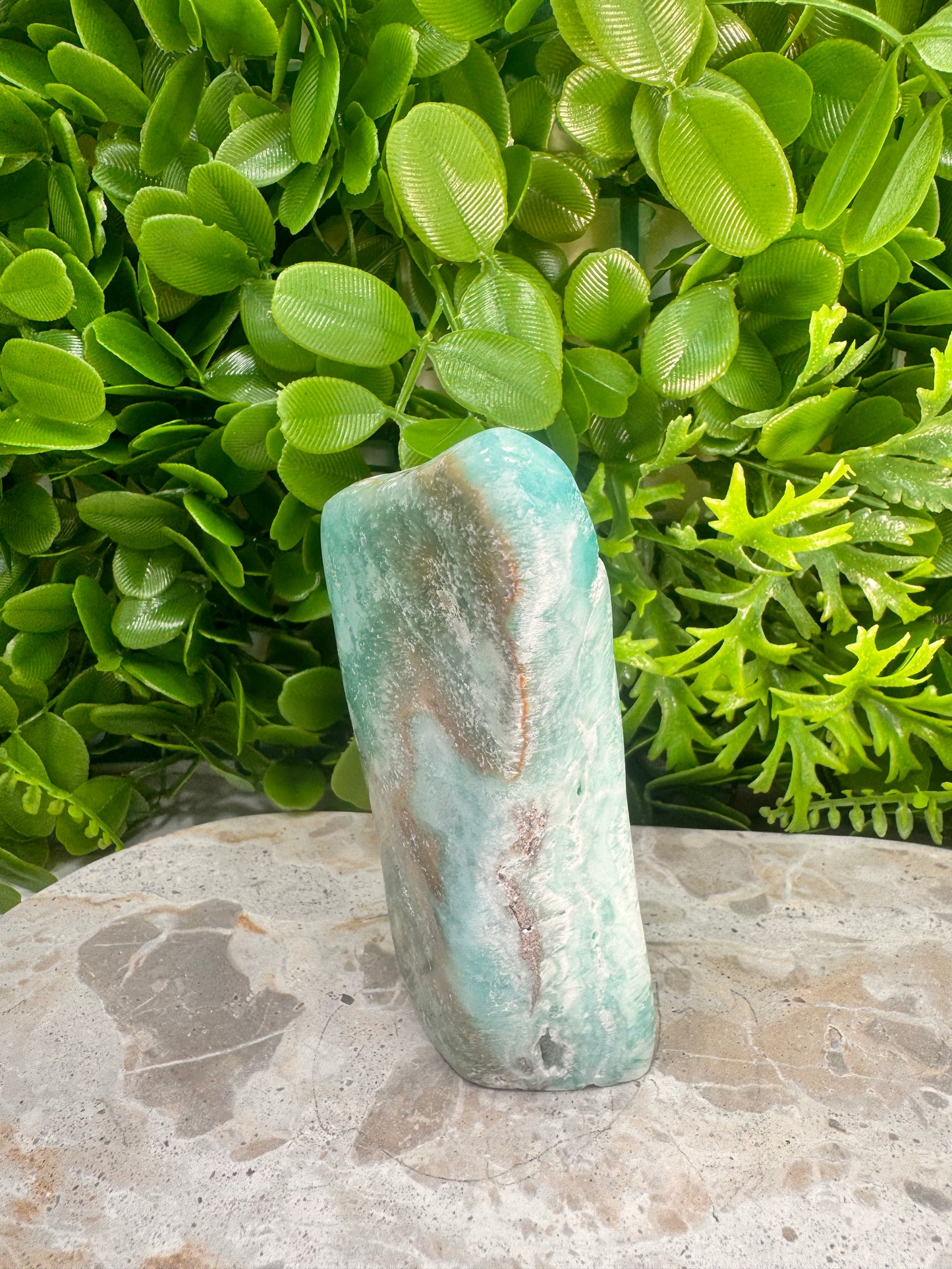 Aragonite with Smithsonite Freeform 392g