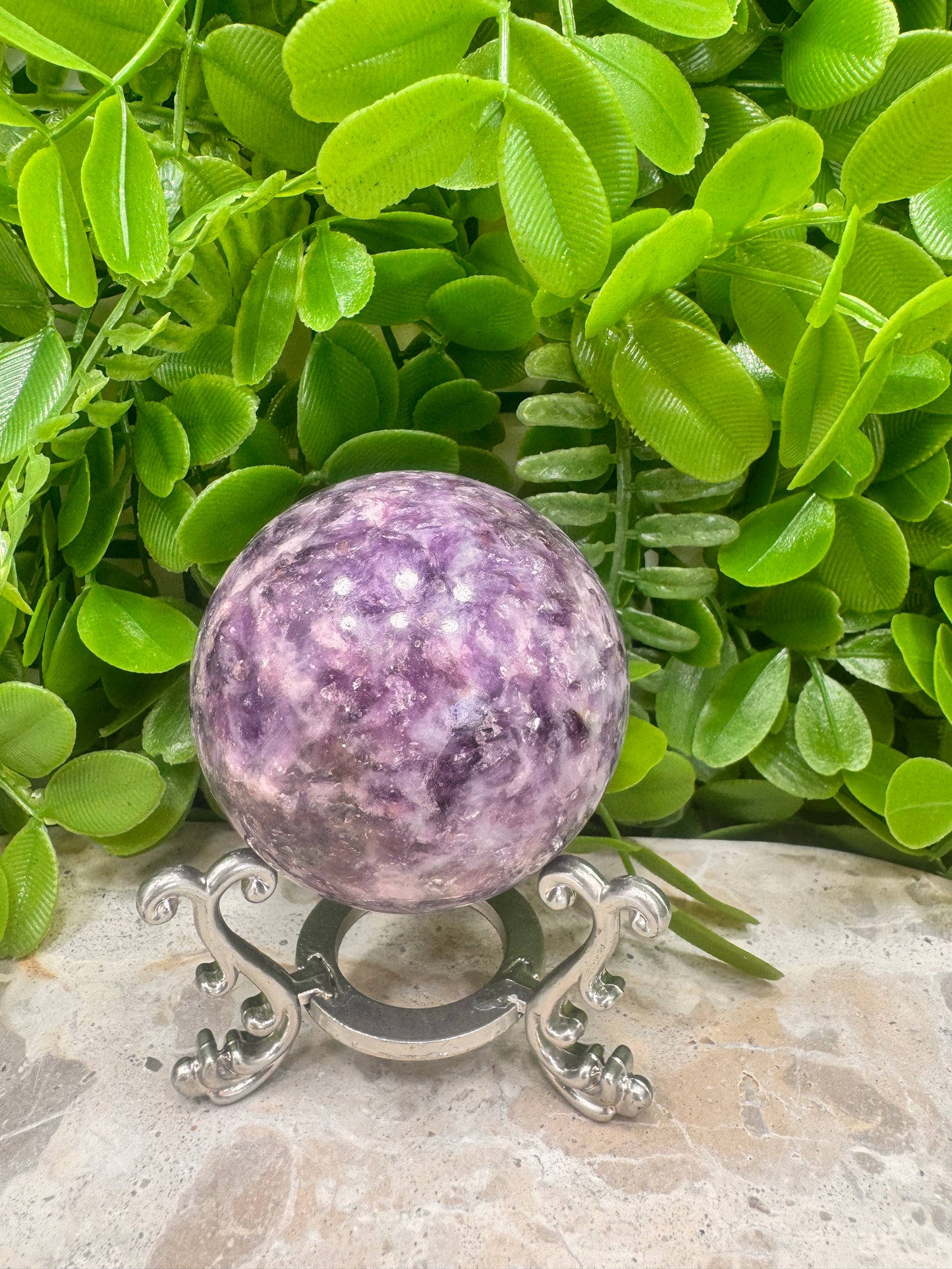 Purple Mica Sphere 343g