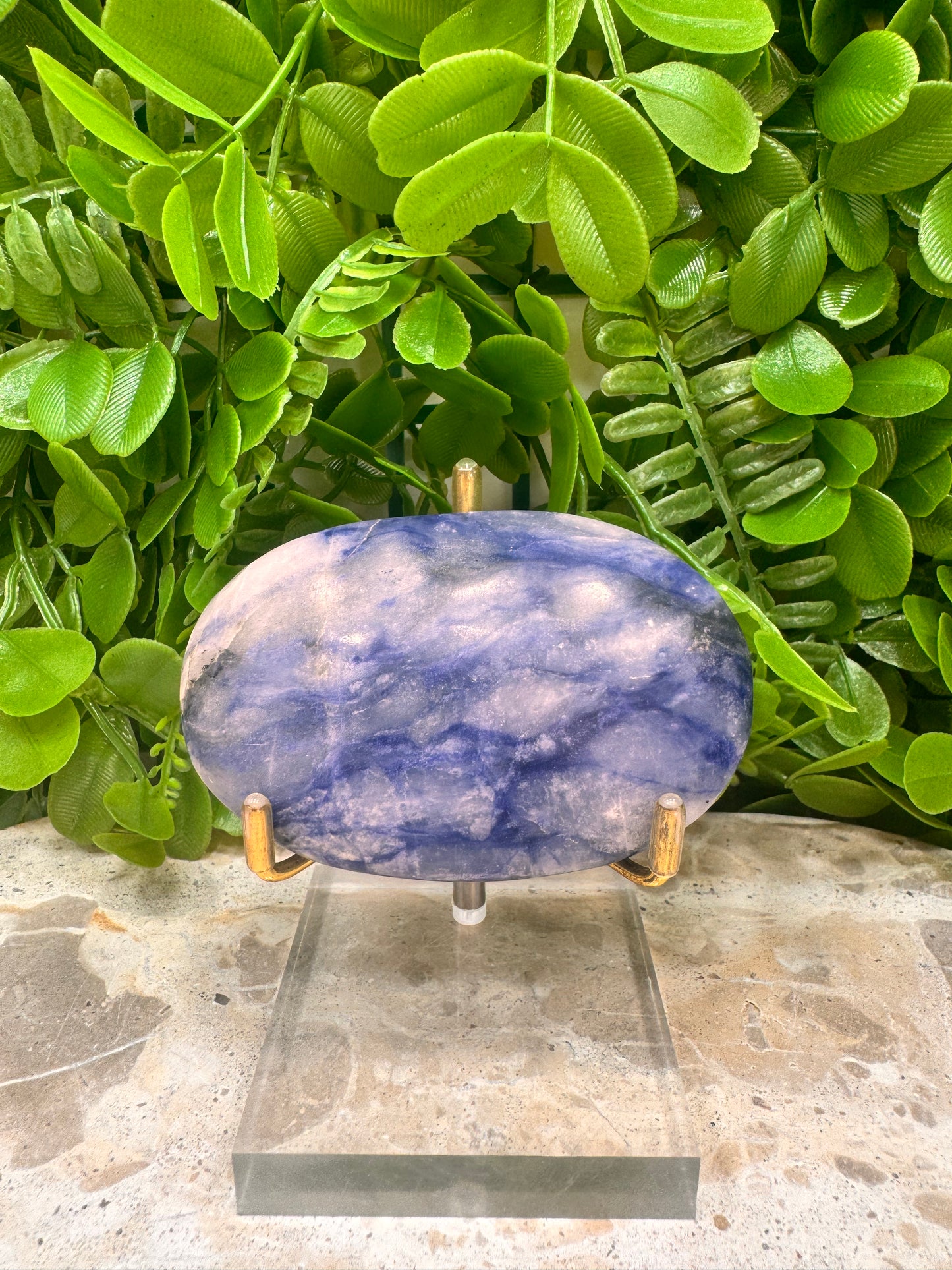 Afghanite Palm Stone 170g