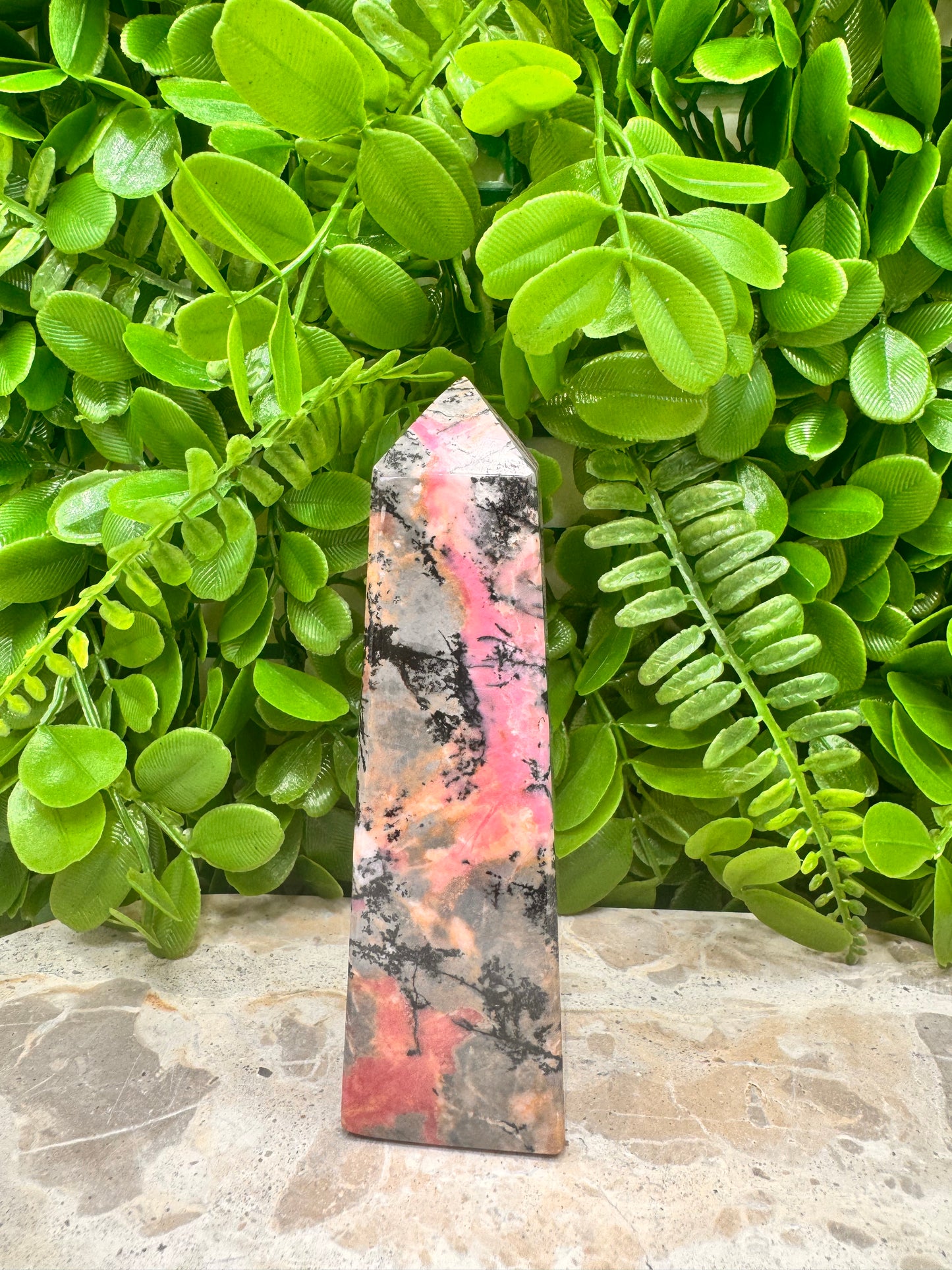 Rhodonite Tower 466g