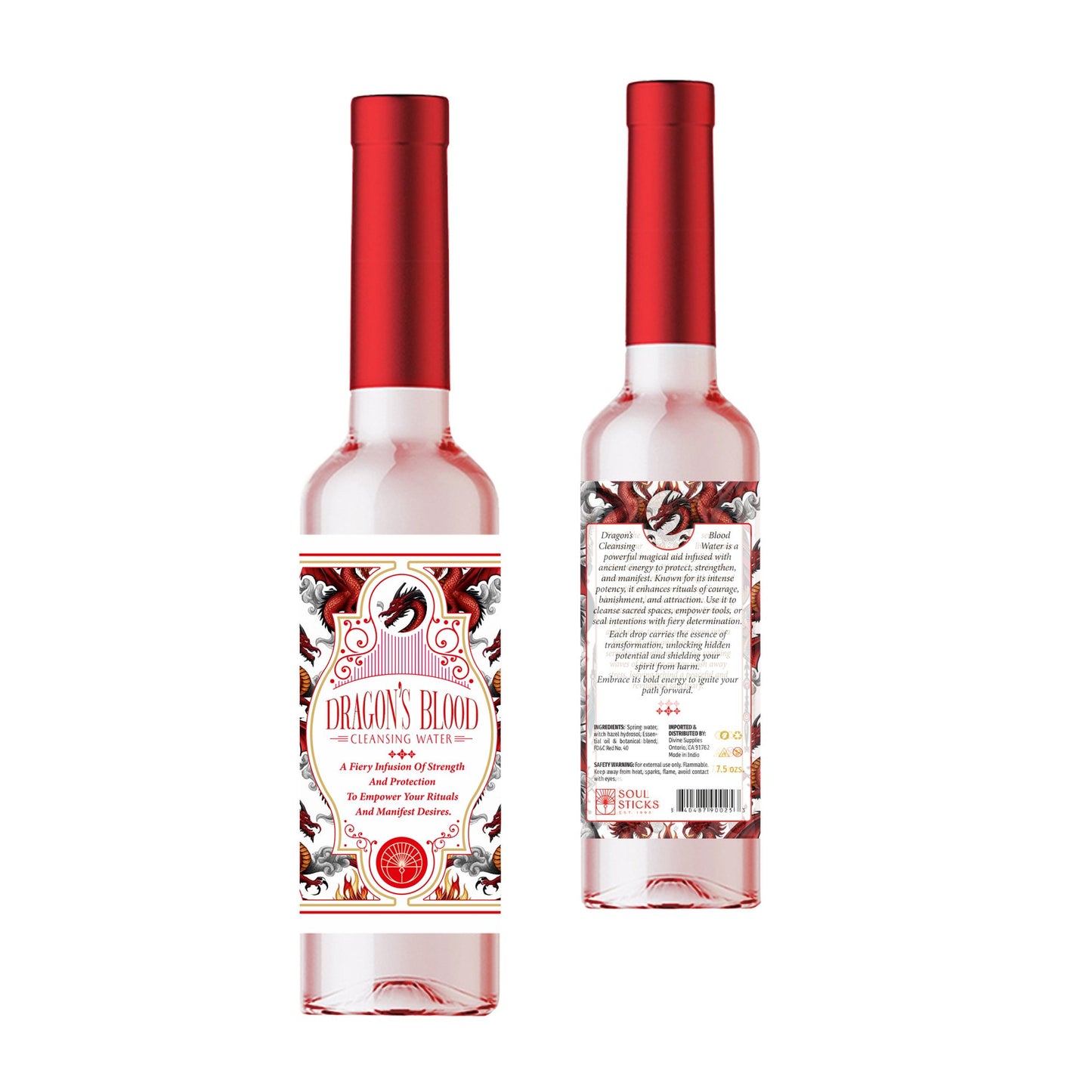 Dragon Blood Cleansing Water 200ml Soul Sticks