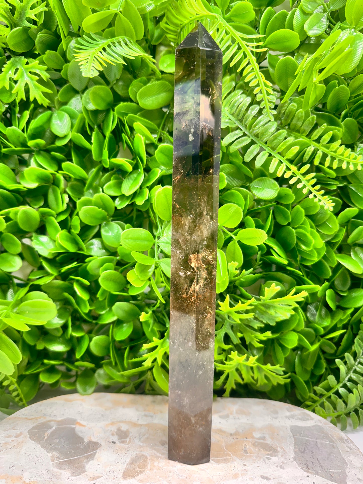 Smokey Quartz Tower 502g