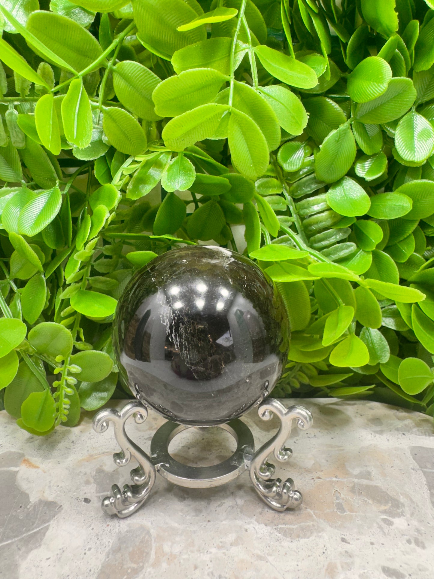 Smokey Quartz Sphere 324g