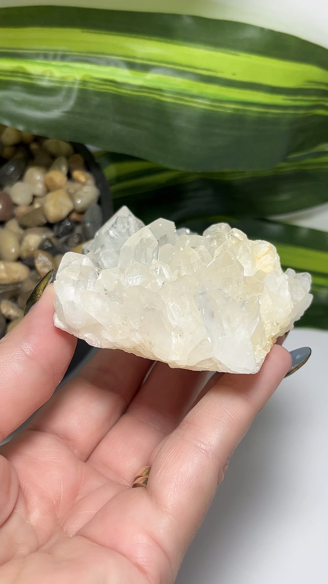 Clear Quartz Cluster 266g