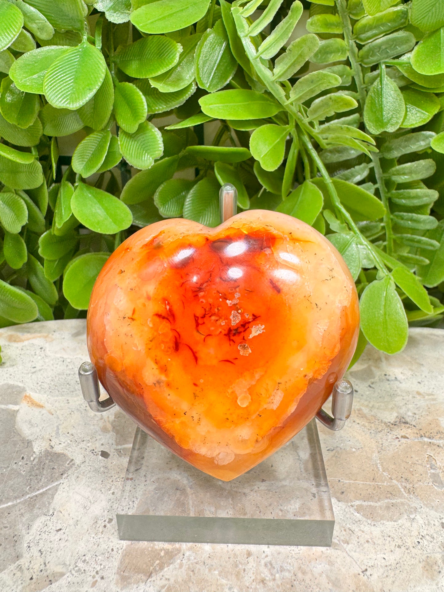 Carnelian Heart 134g