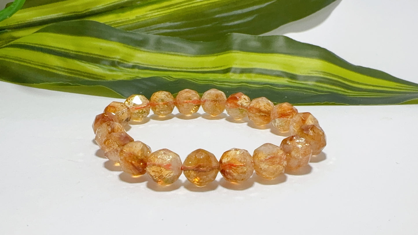 Citrine Faceted Bracelet 20g