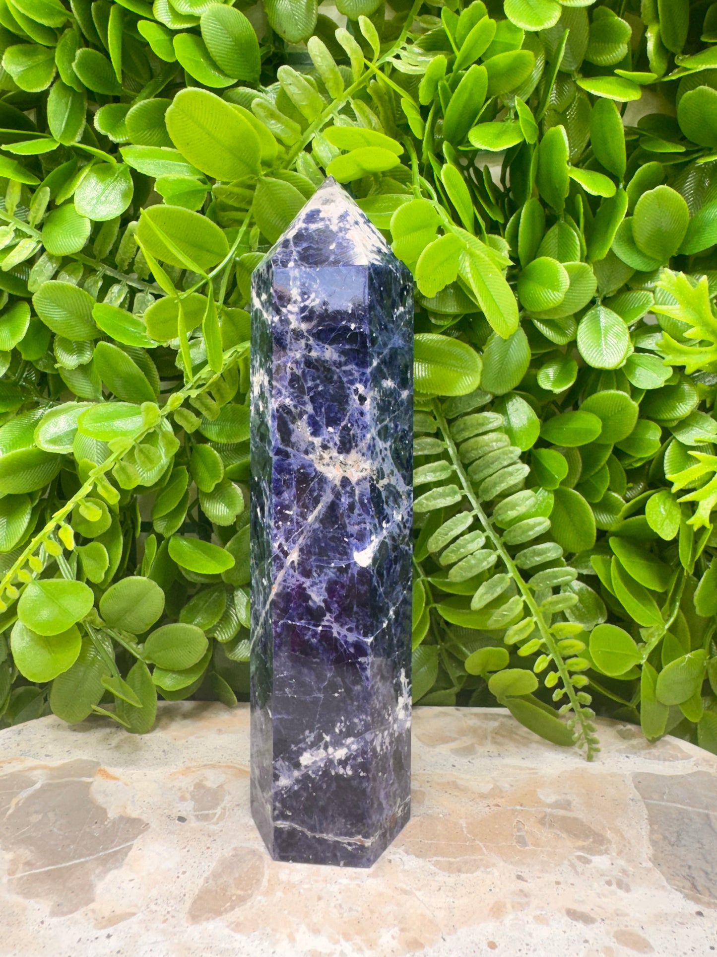Sodalite Tower 412g
