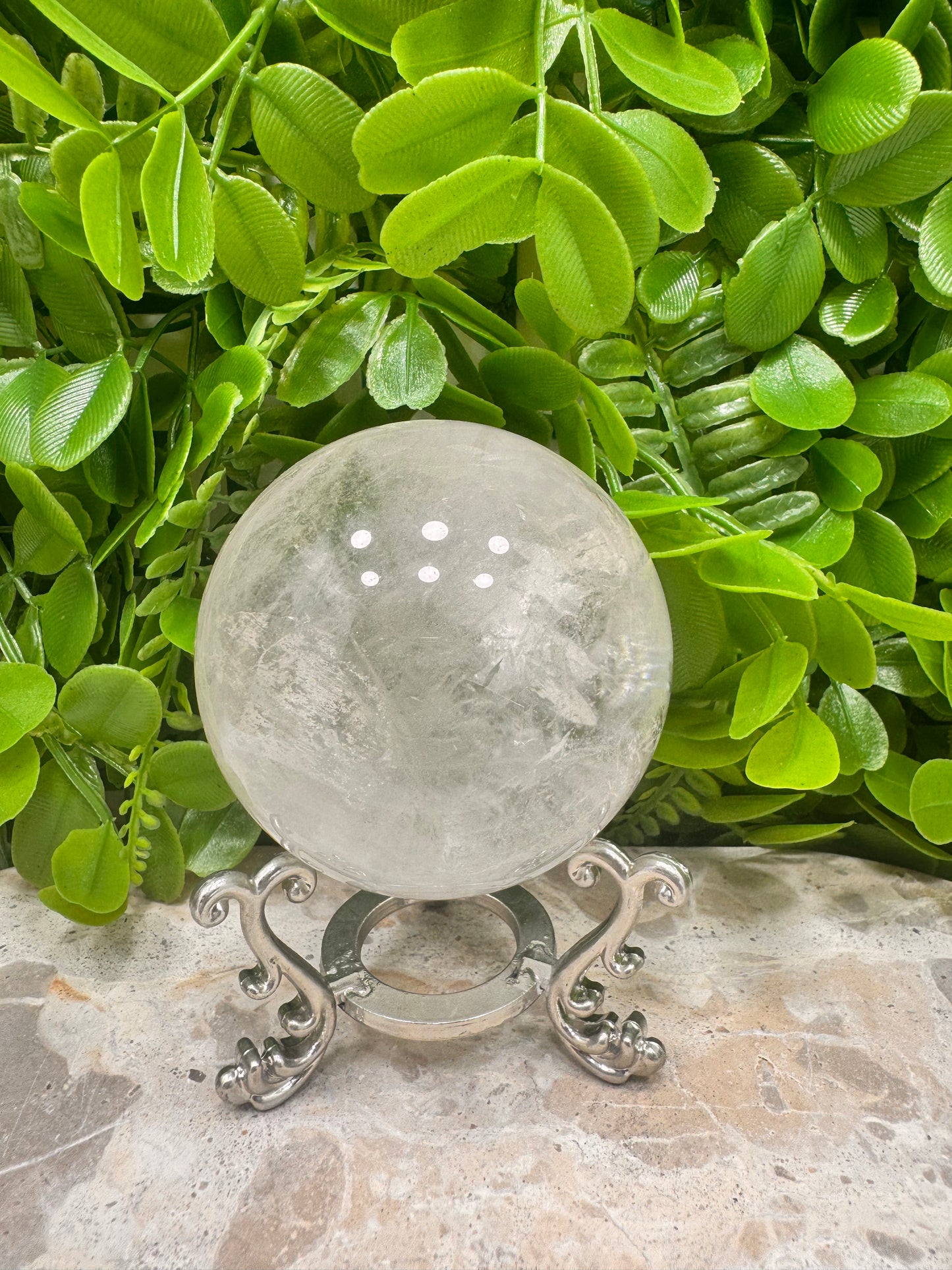 Clear Quartz Sphere 482g