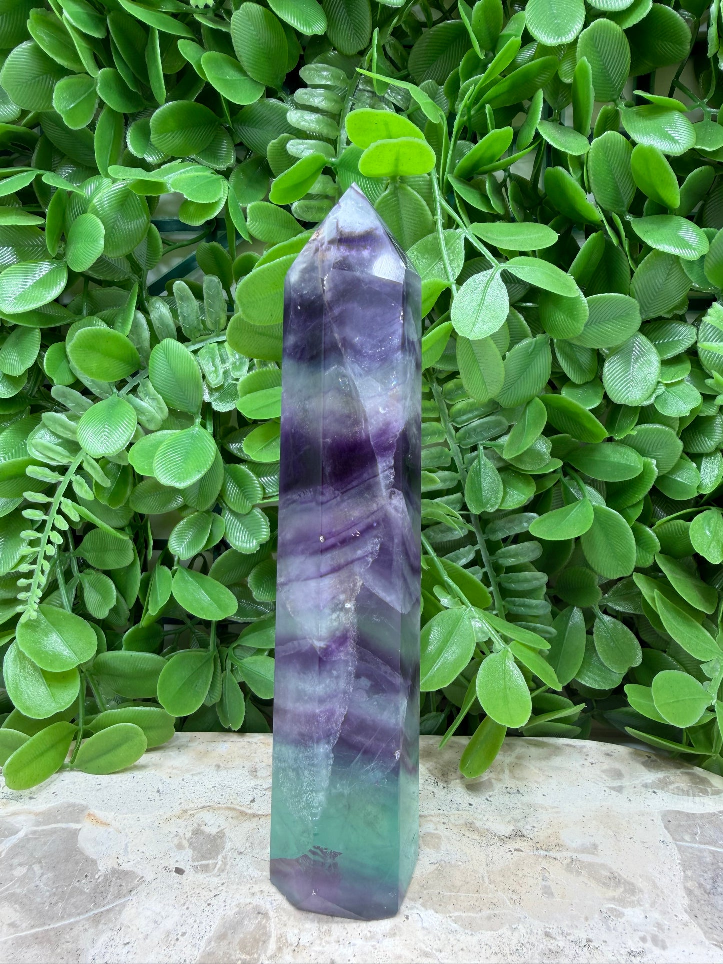 Fluorite Tower 378g