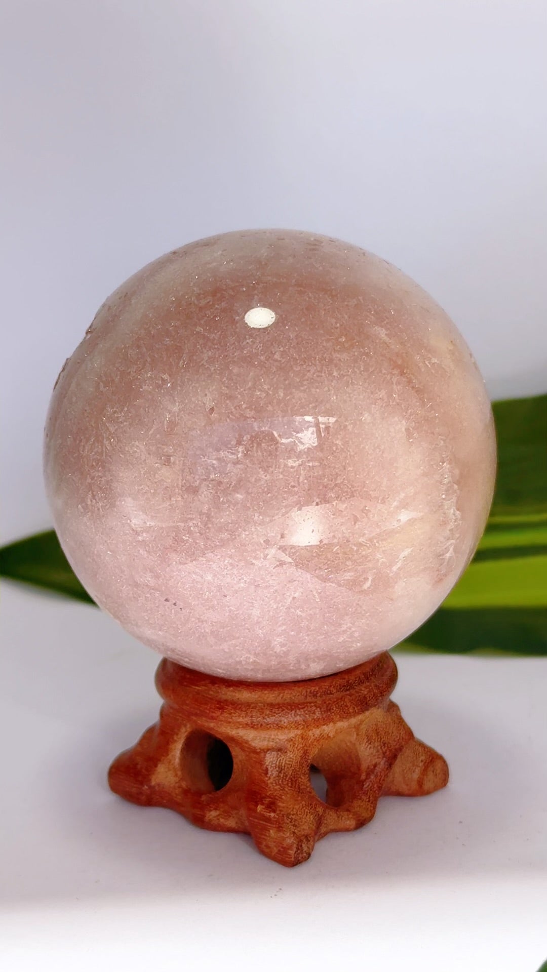 Pink Amethyst Sphere 438g