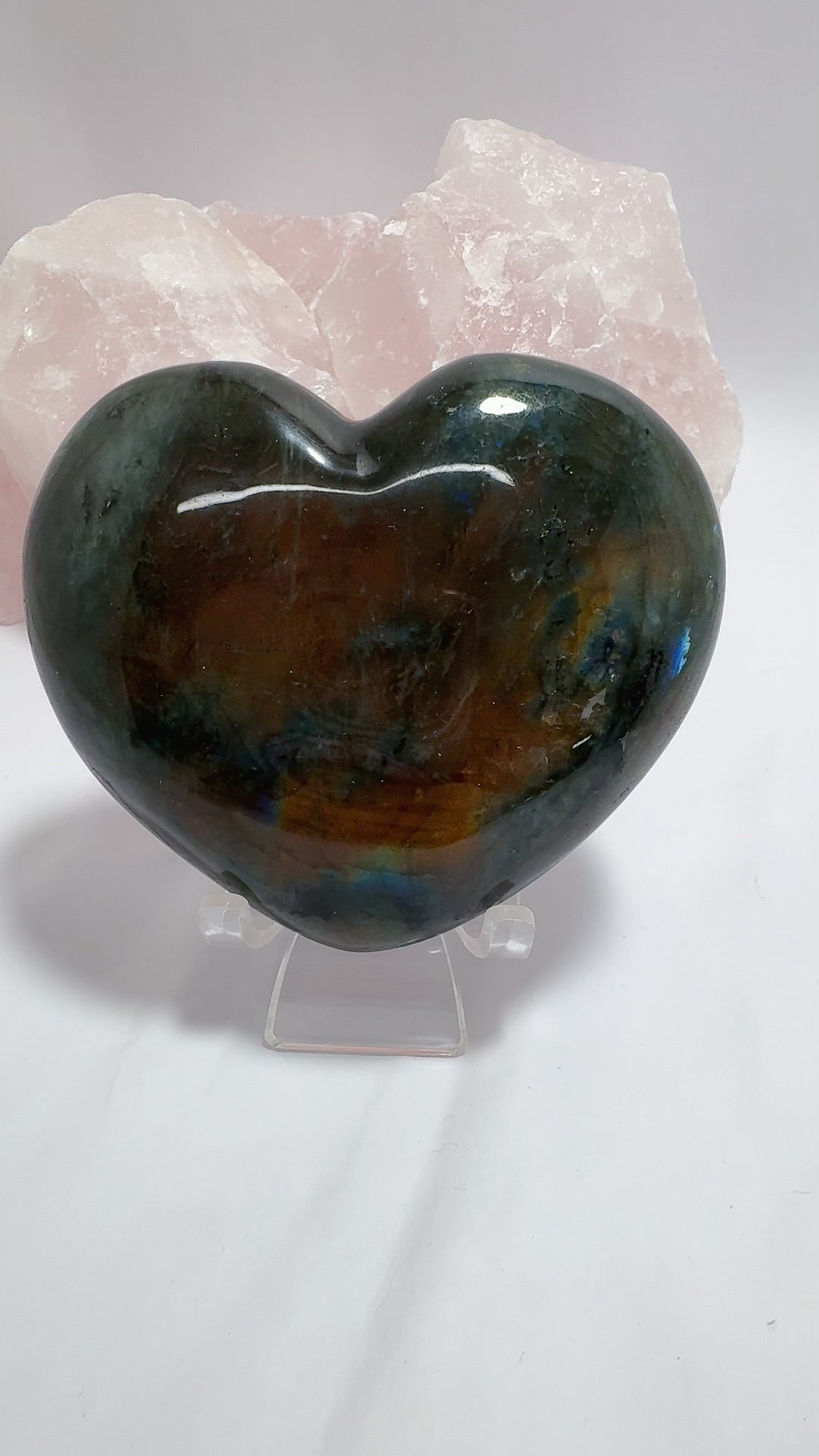 Labradorite Heart 306g